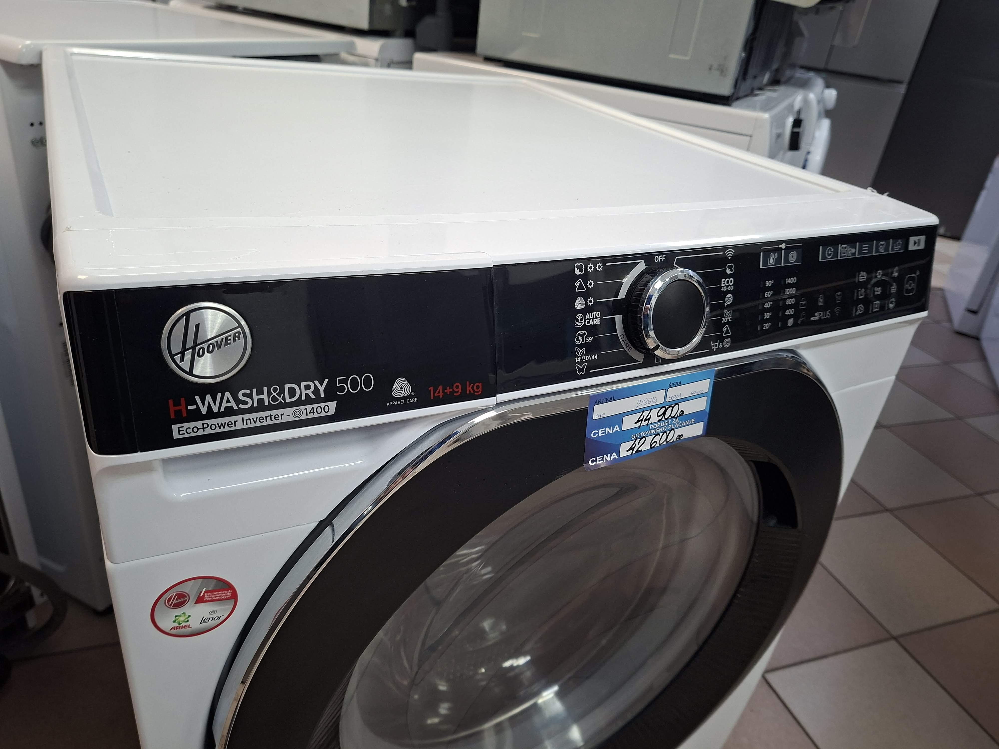 Mašina za pranje i sušenje Hoover HDP 4149AMBC/1-S (2) , 14+9 kg 