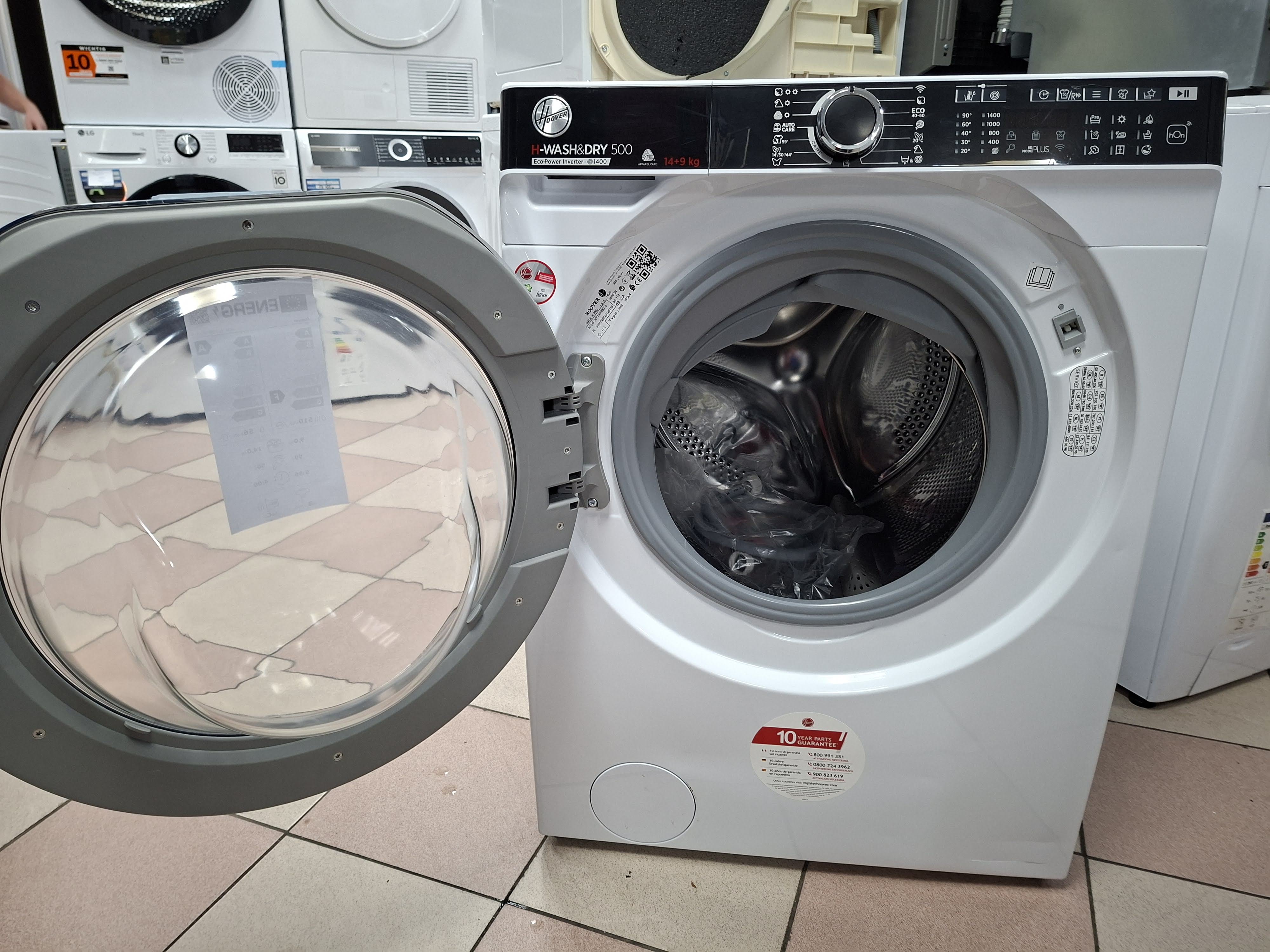 Mašina za pranje i sušenje Hoover HDP 4149AMBC/1-S , 14+9 kg.
