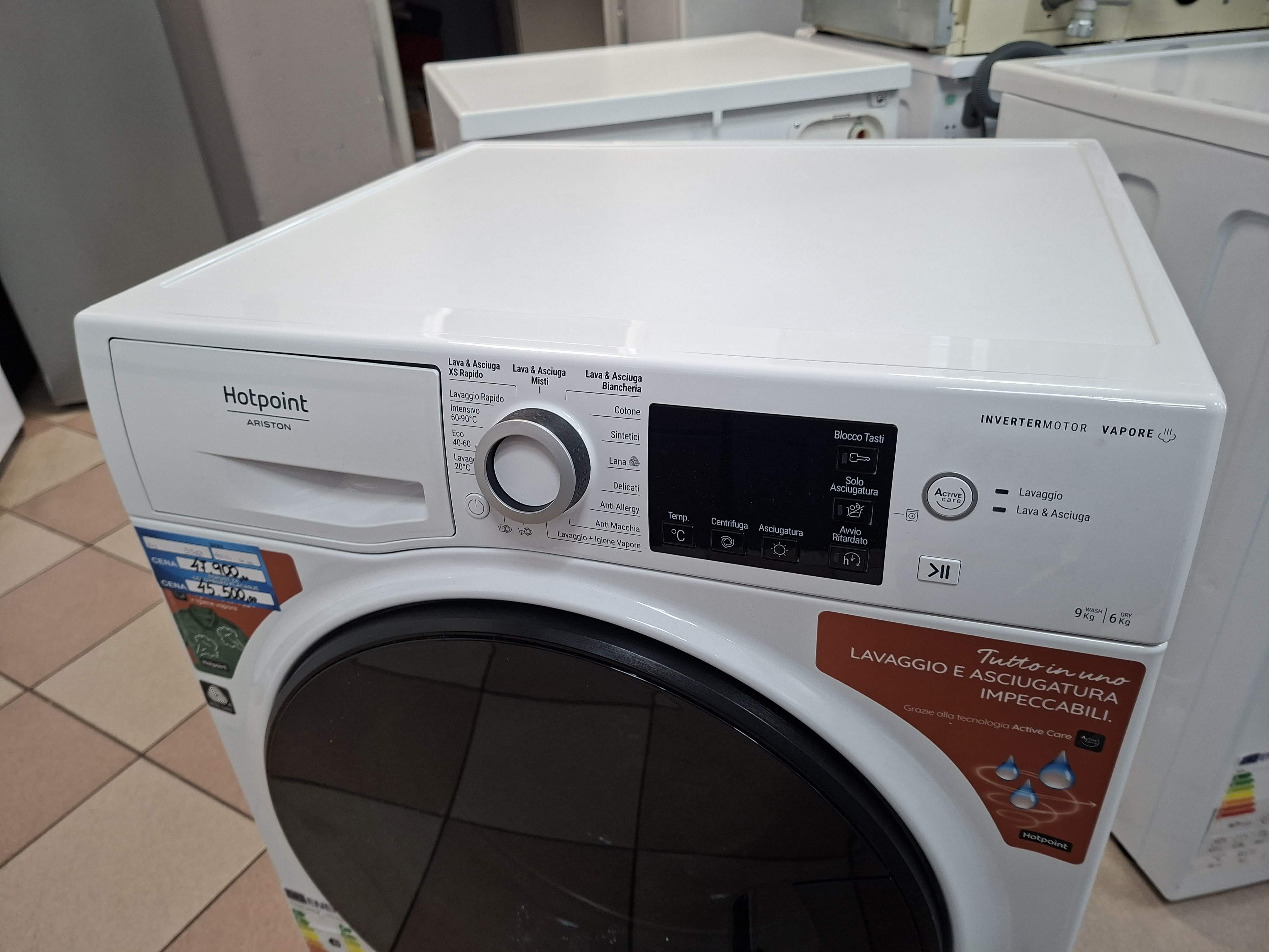 Mašina za pranje i sušenje Hotpoint Ariston NDB 9636 DA IT, 9+6 kg