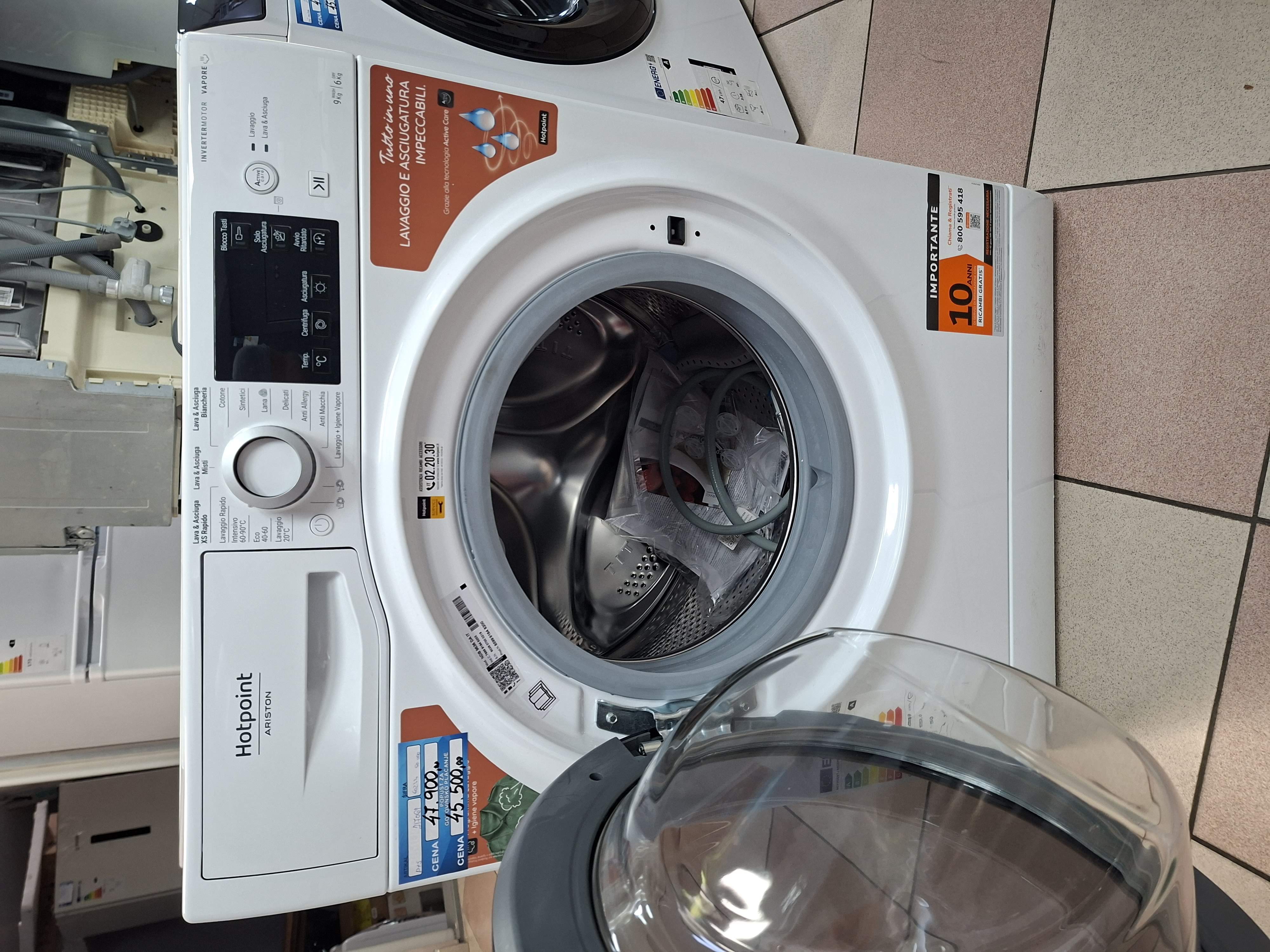 Mašina za pranje i sušenje Hotpoint Ariston NDB 9636 DA IT, 9+6 kg