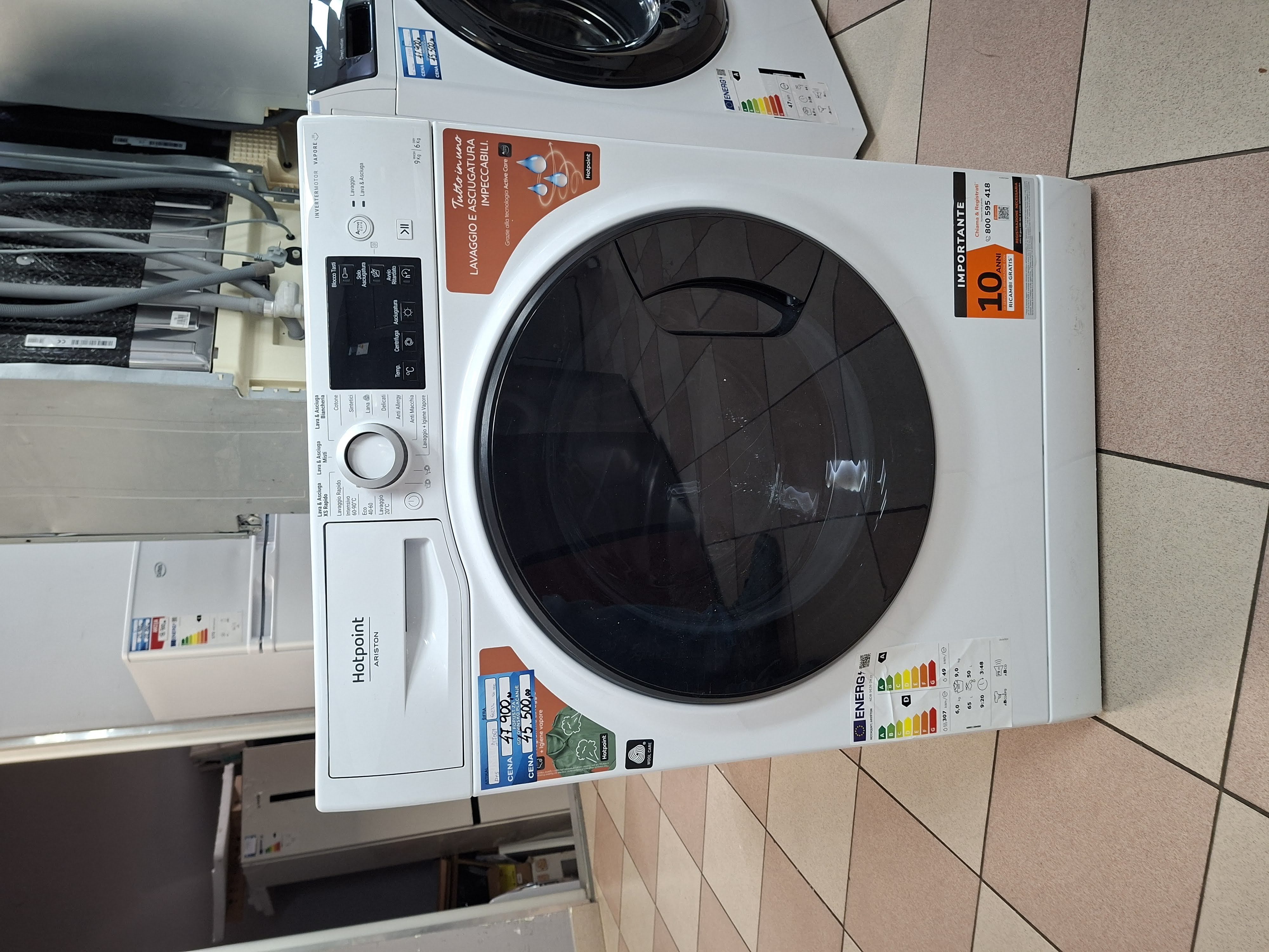 Mašina za pranje i sušenje Hotpoint Ariston NDB 9636 DA IT, 9+6 kg