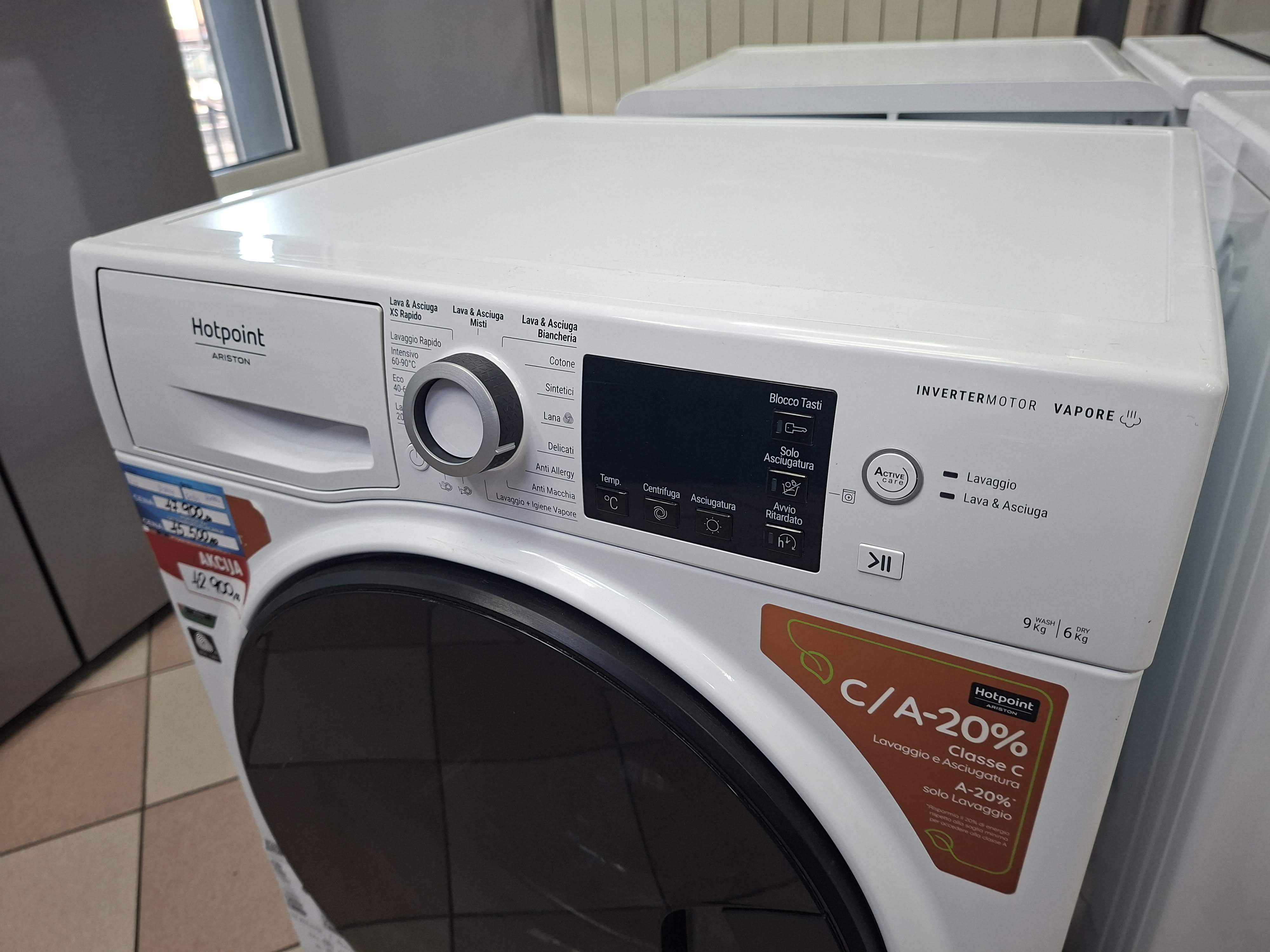 Mašina za pranje i sušenje Hotpoint Ariston NDB 964489WDA IT