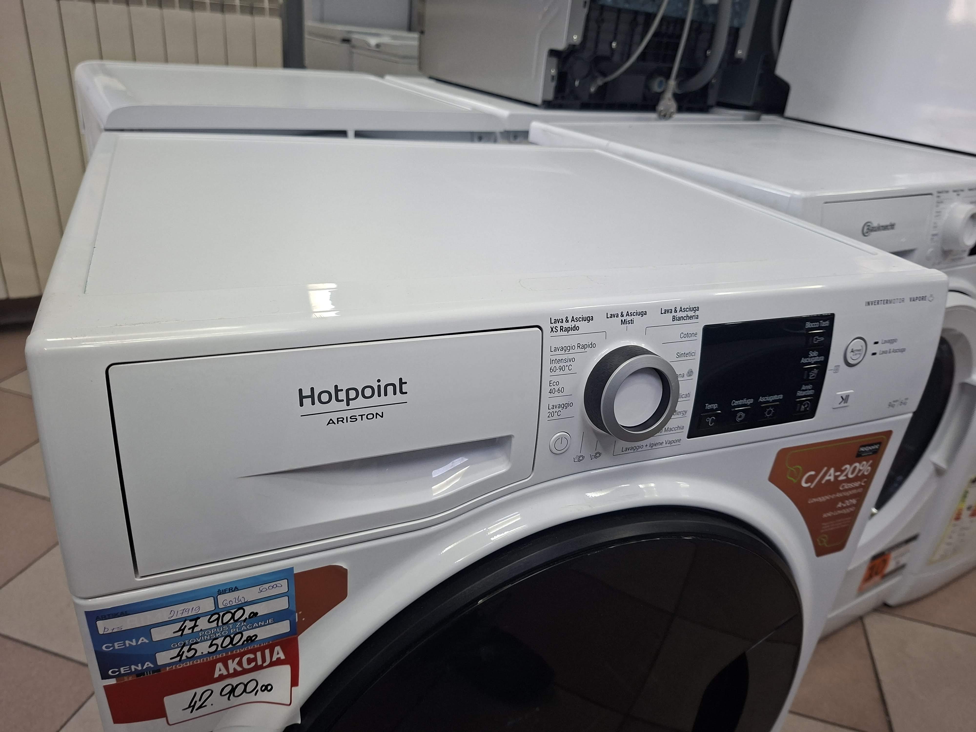 Mašina za pranje i sušenje Hotpoint Ariston NDB 964489WDA IT