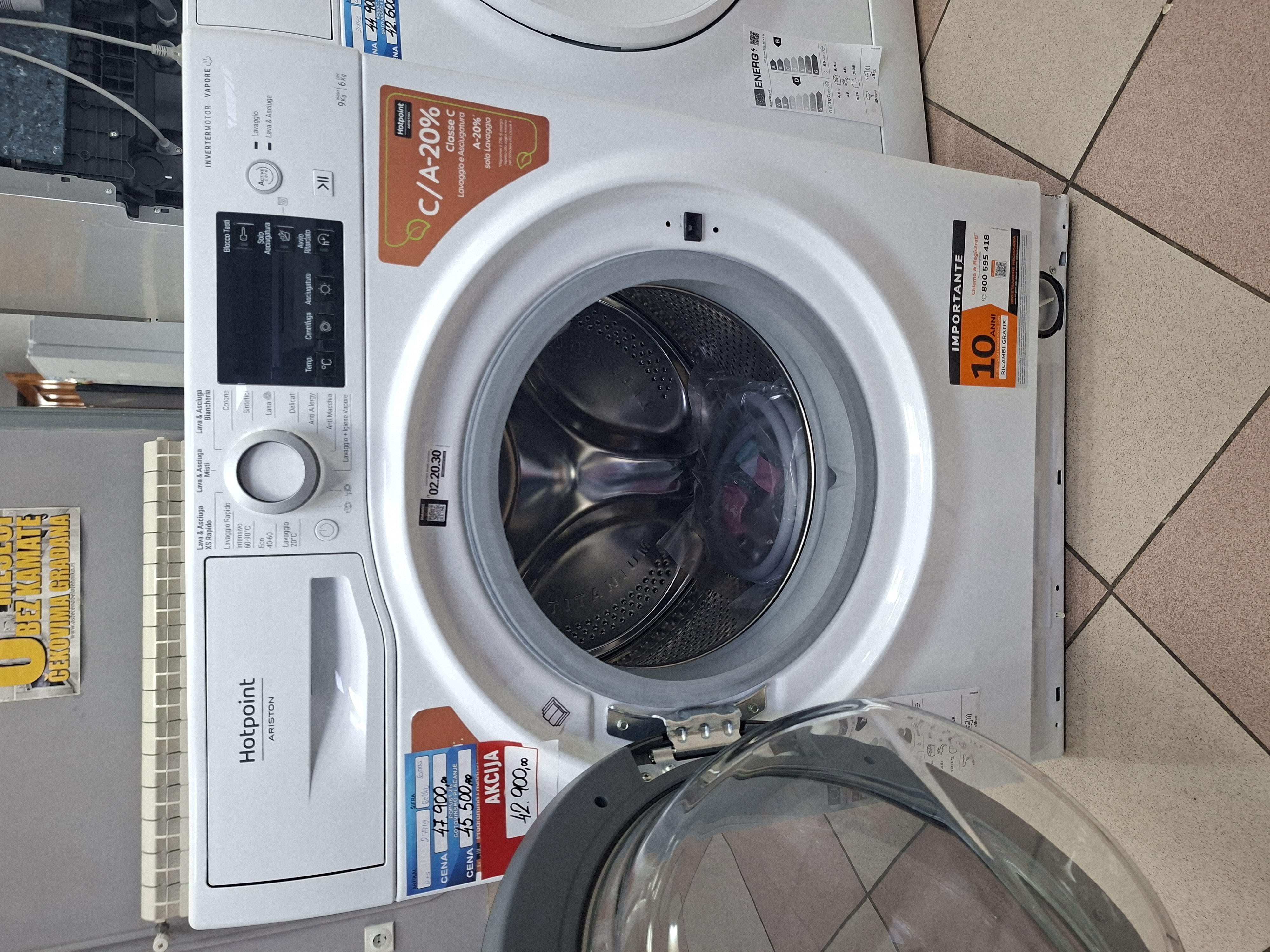 Mašina za pranje i sušenje Hotpoint Ariston NDB 964489WDA IT