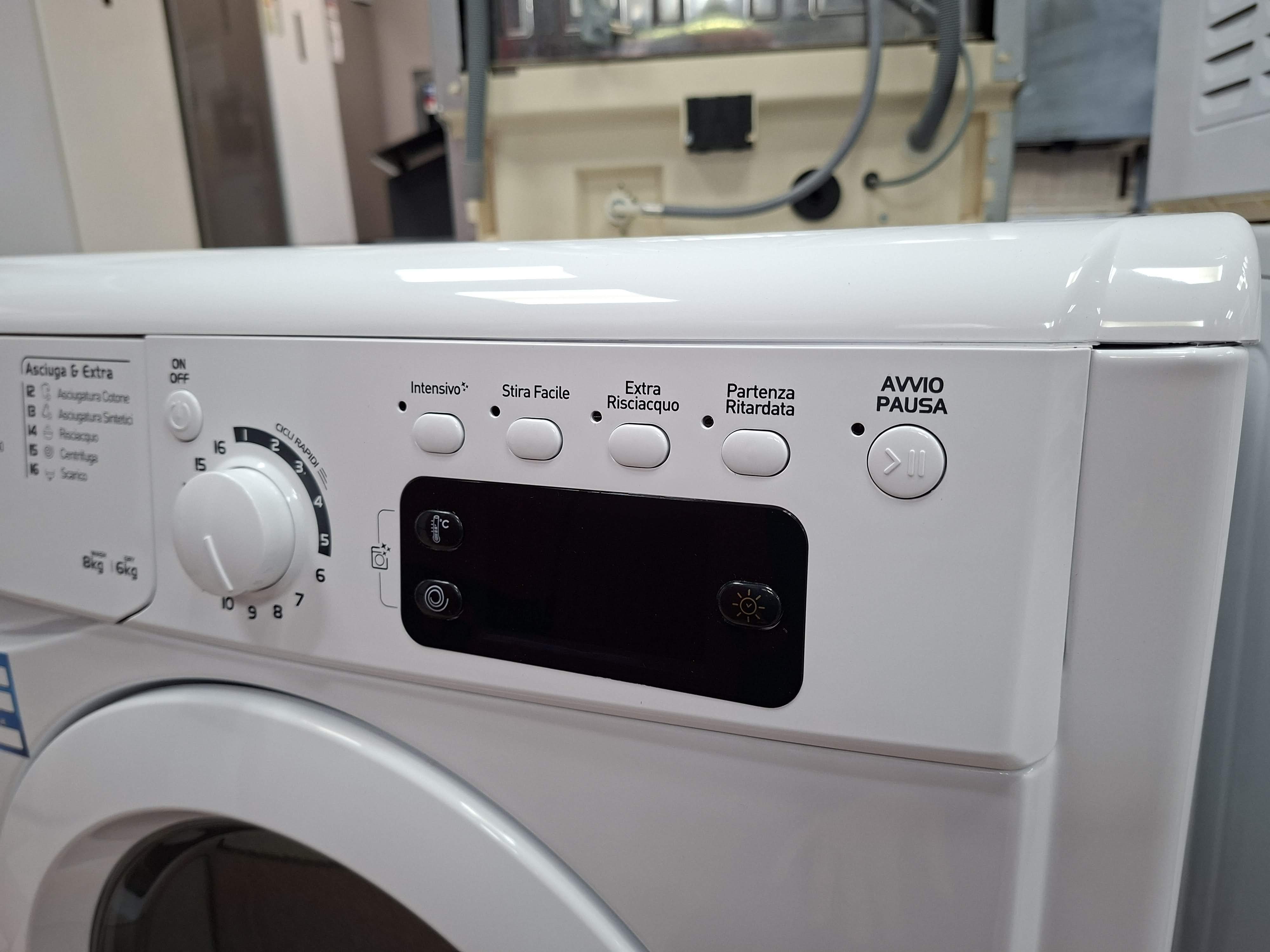 Mašina za pranje i sušenje Indesit EWDE 861483 W IT N,8+6kg
