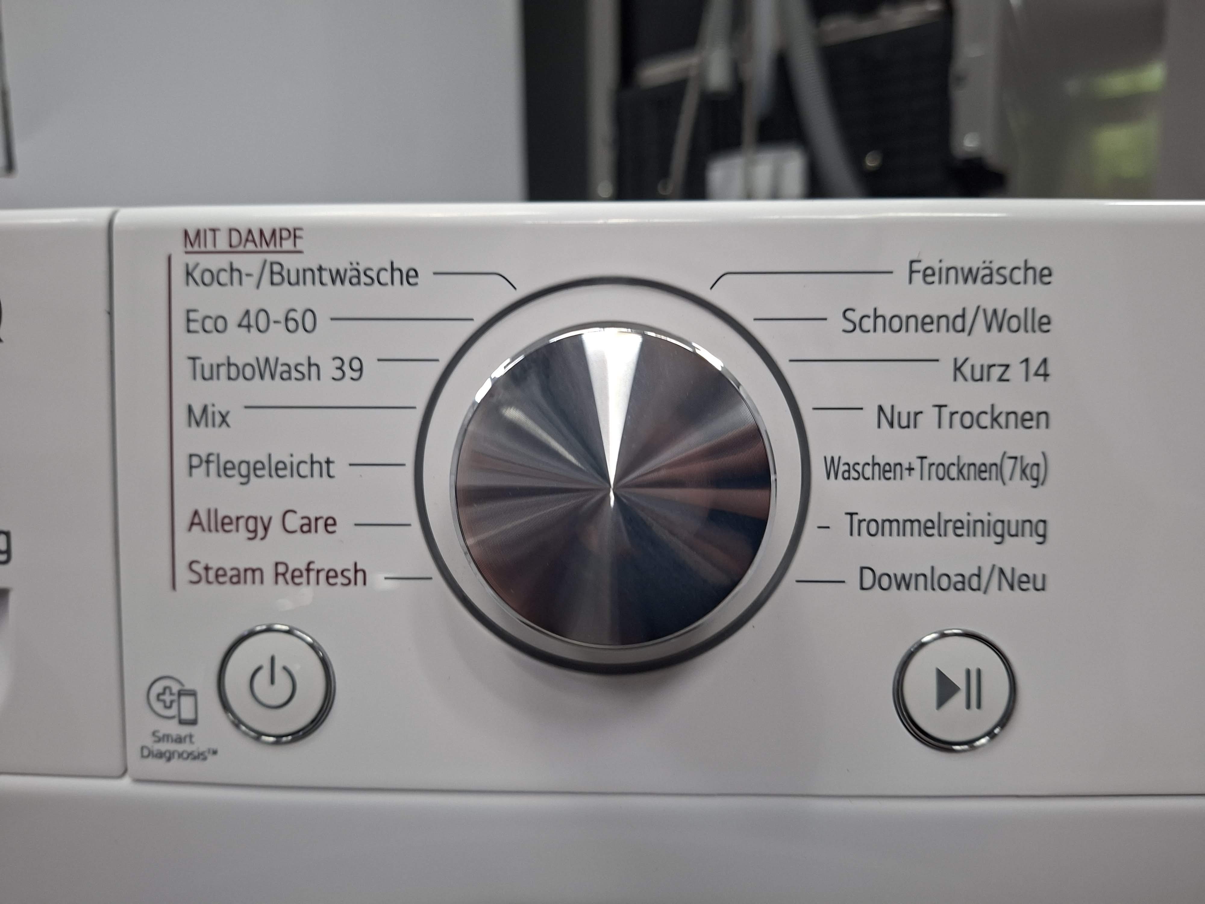 Mašina za pranje i sušenje LG V7WD107H2E , 10.5+7 kg.