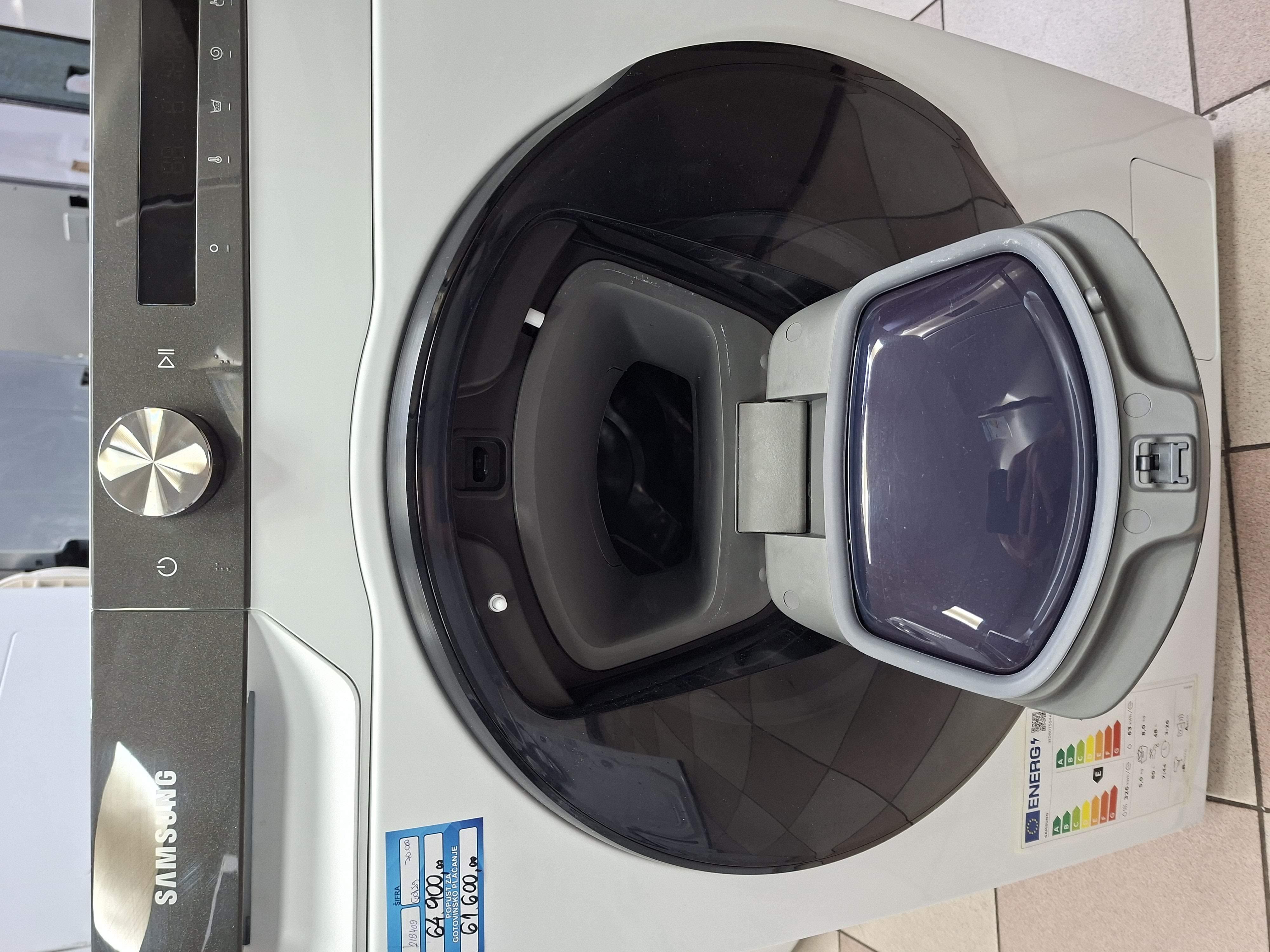 Mašina za pranje i sušenje Samsung WD80T554ABT , 8+5 Kg