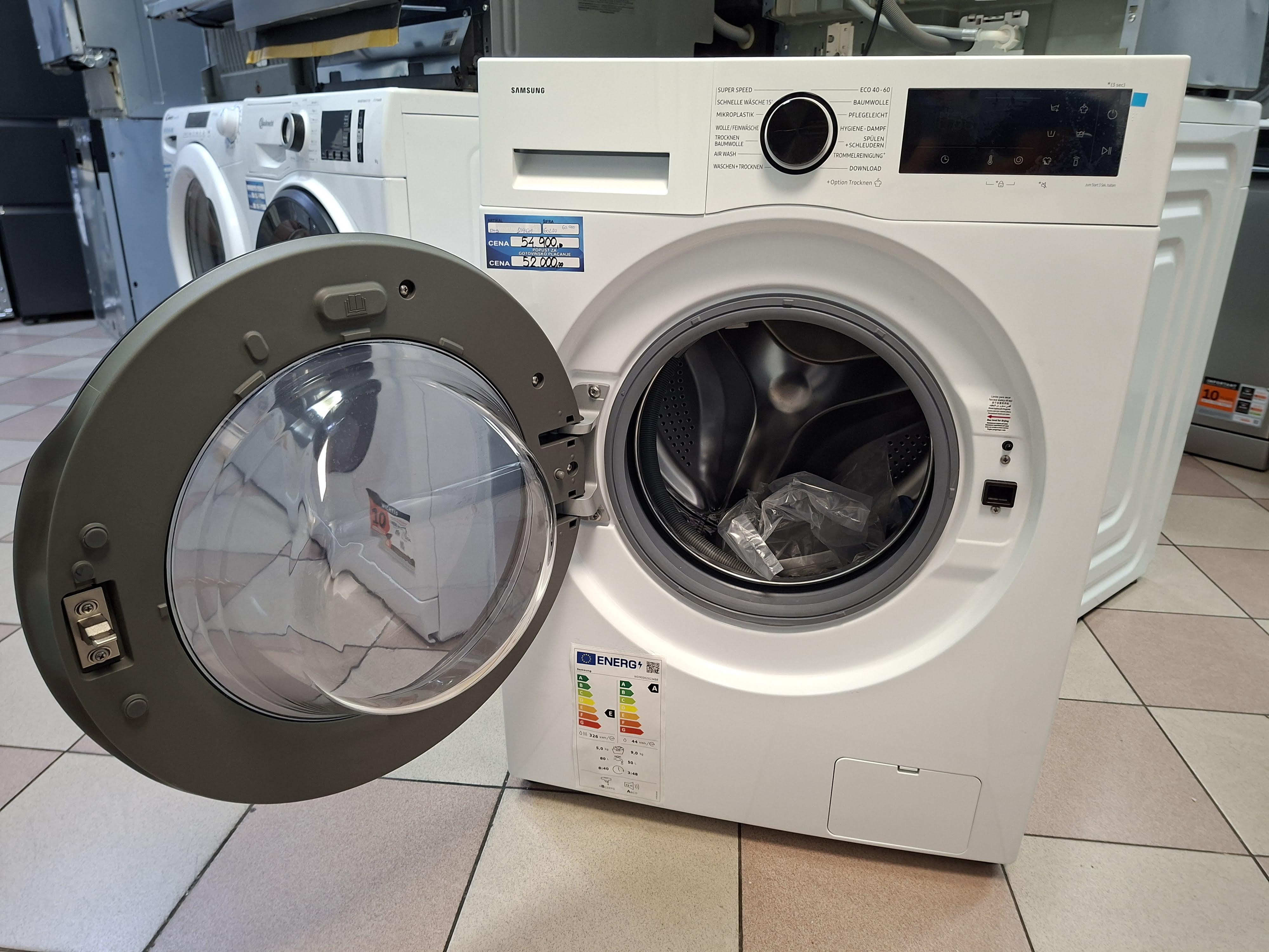 Mašina za pranje i sušenje Samsung WD90DG5G34BE , 9+5 kg