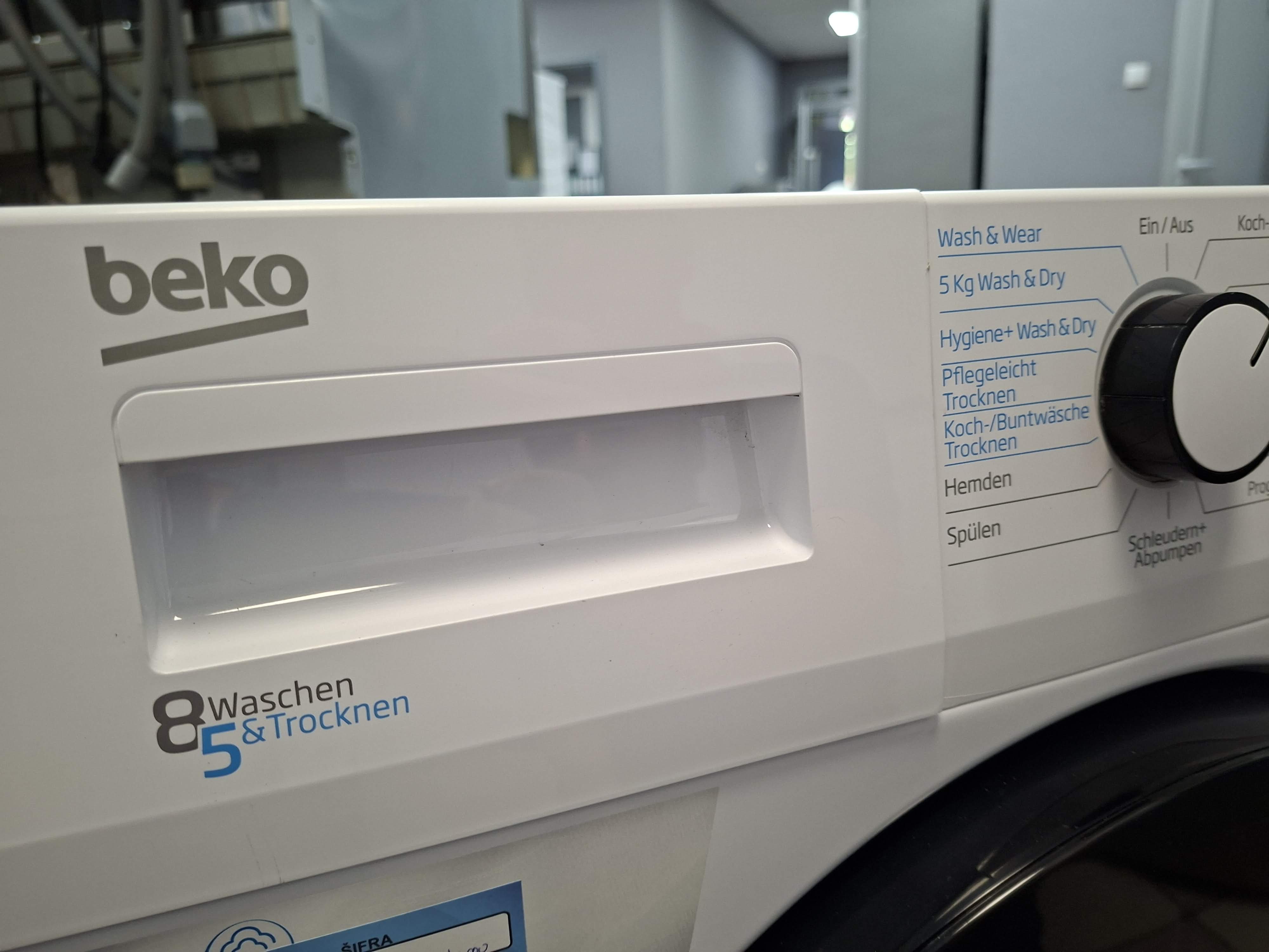 Masina za Pranje i sušenje veša Beko WDW85141Steam1 . 8+5 kg.