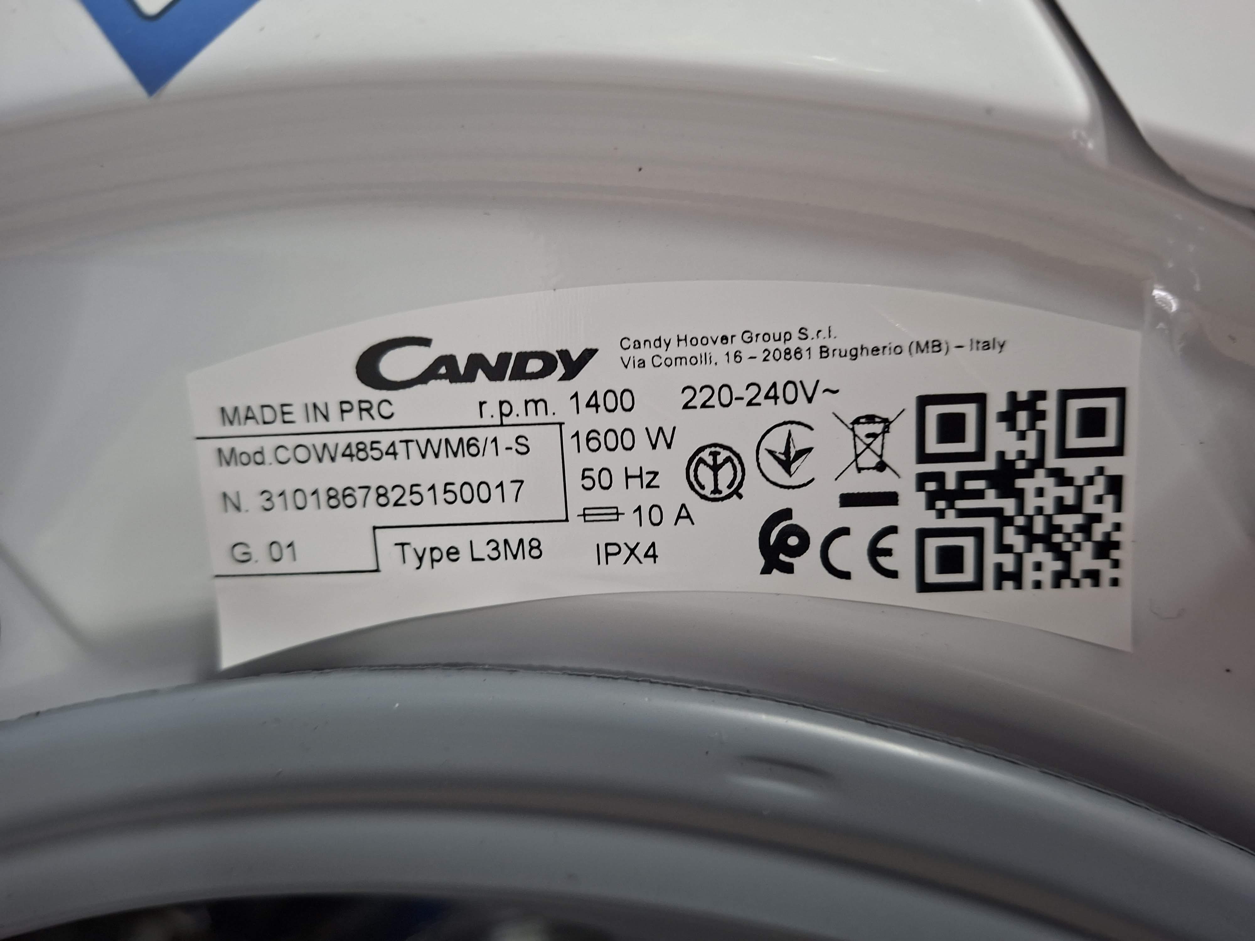 Mašina za pranje i sušenje veša Candy COW4854TWM6/1-S