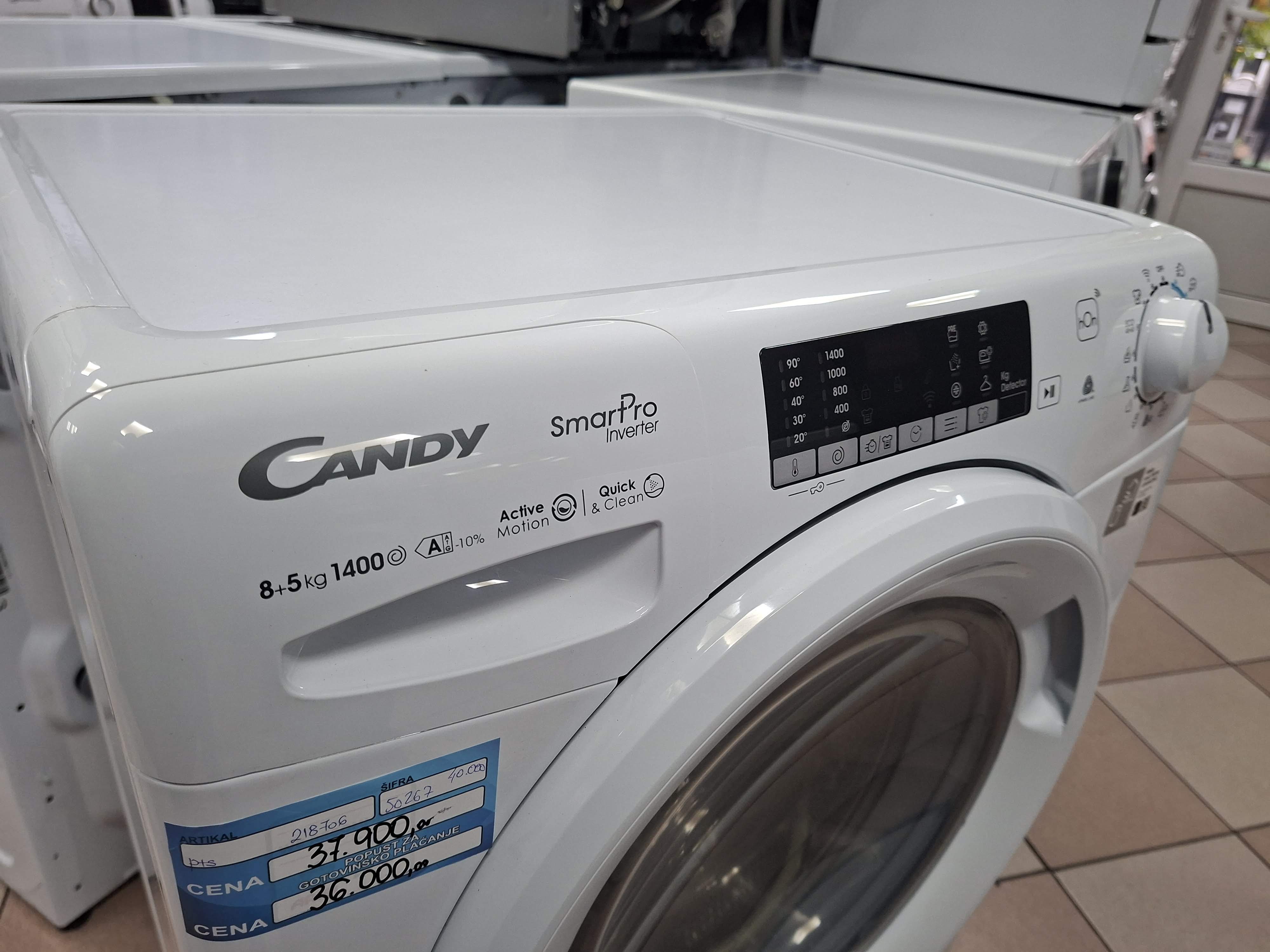 Mašina za pranje i sušenje veša Candy COW4854TWM6/1-S