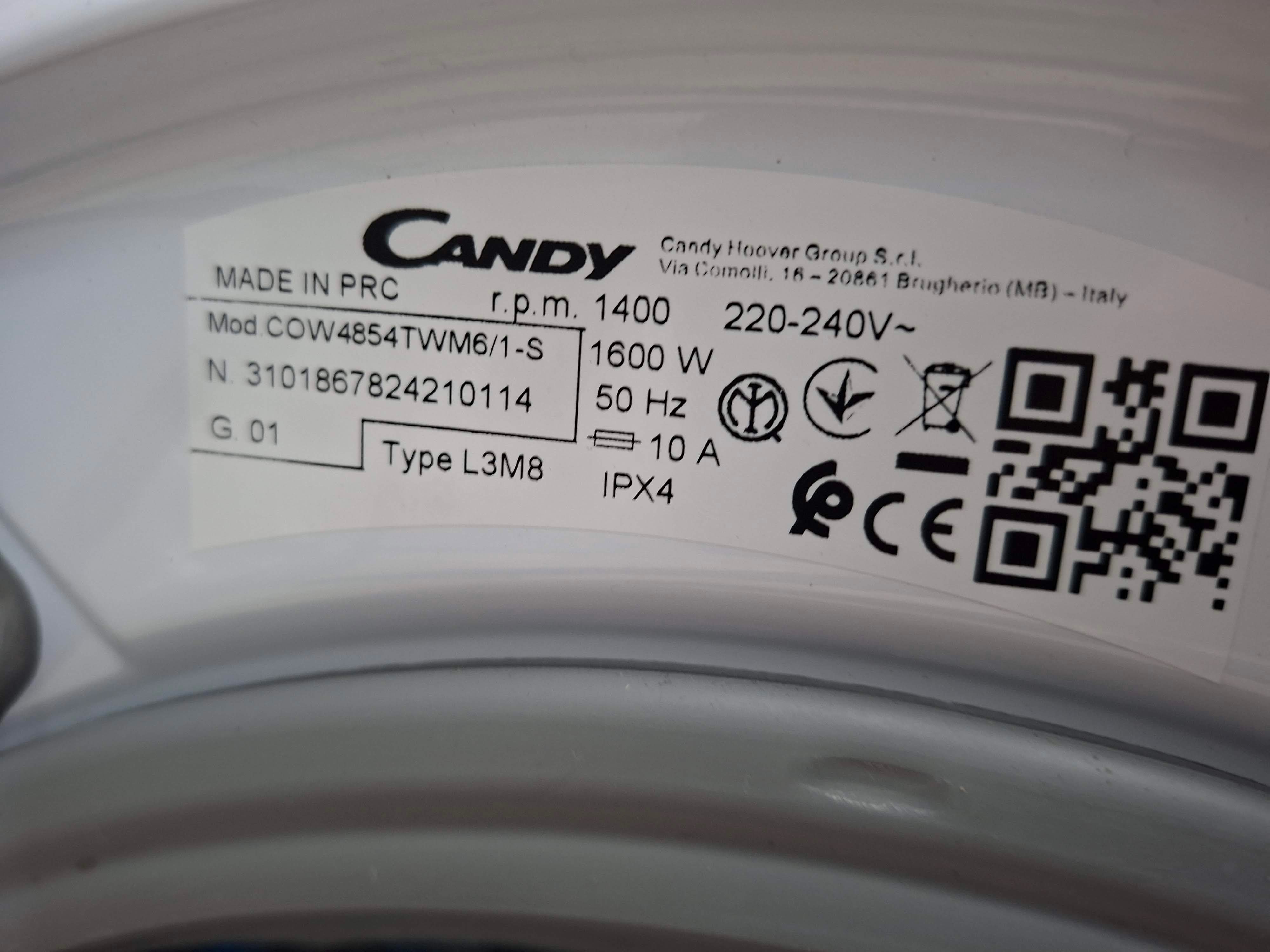 Mašina za pranje i sušenje veša Candy COW4854TWM6/1-S