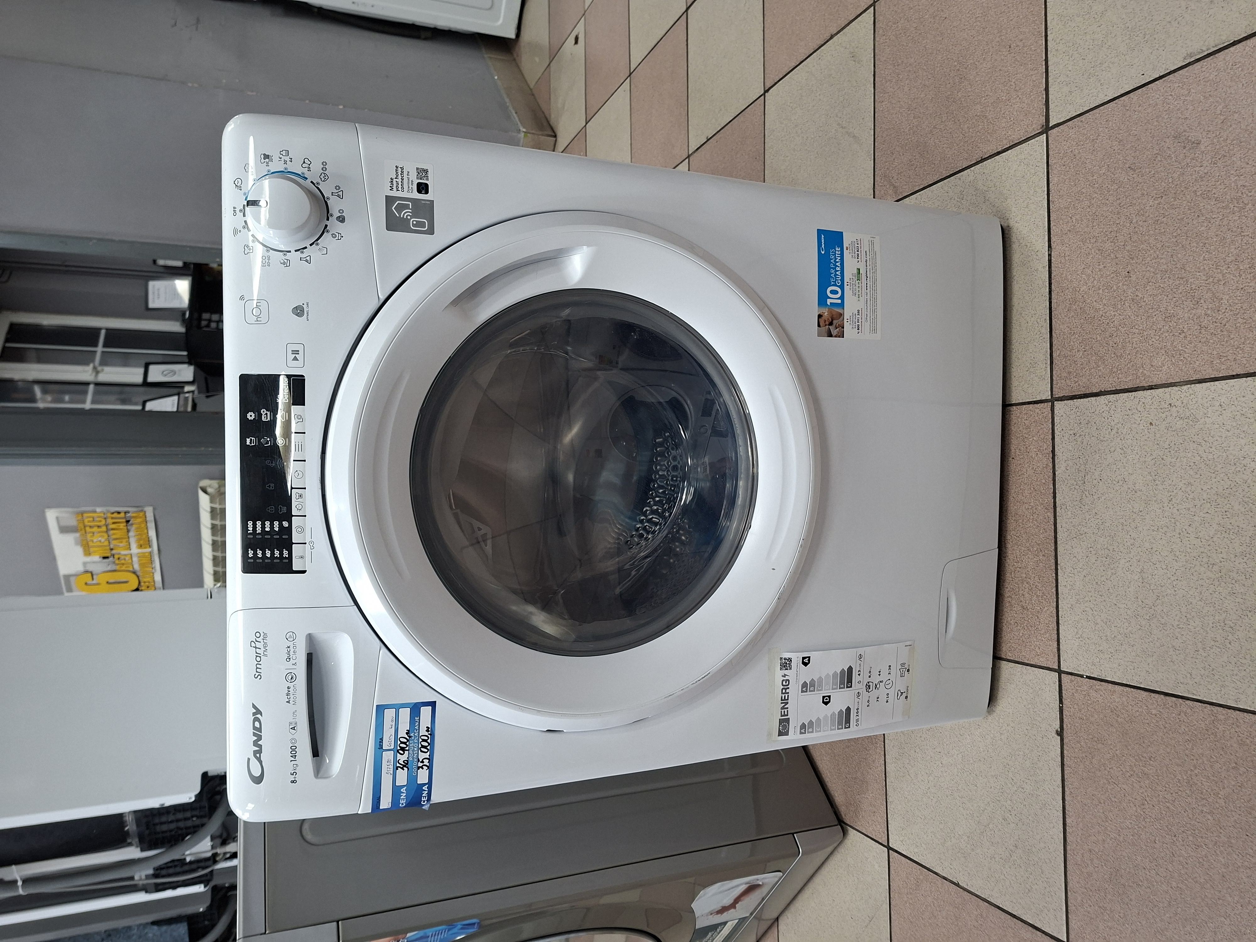 Mašina za pranje i sušenje veša Candy COW4854TWM6/1-S