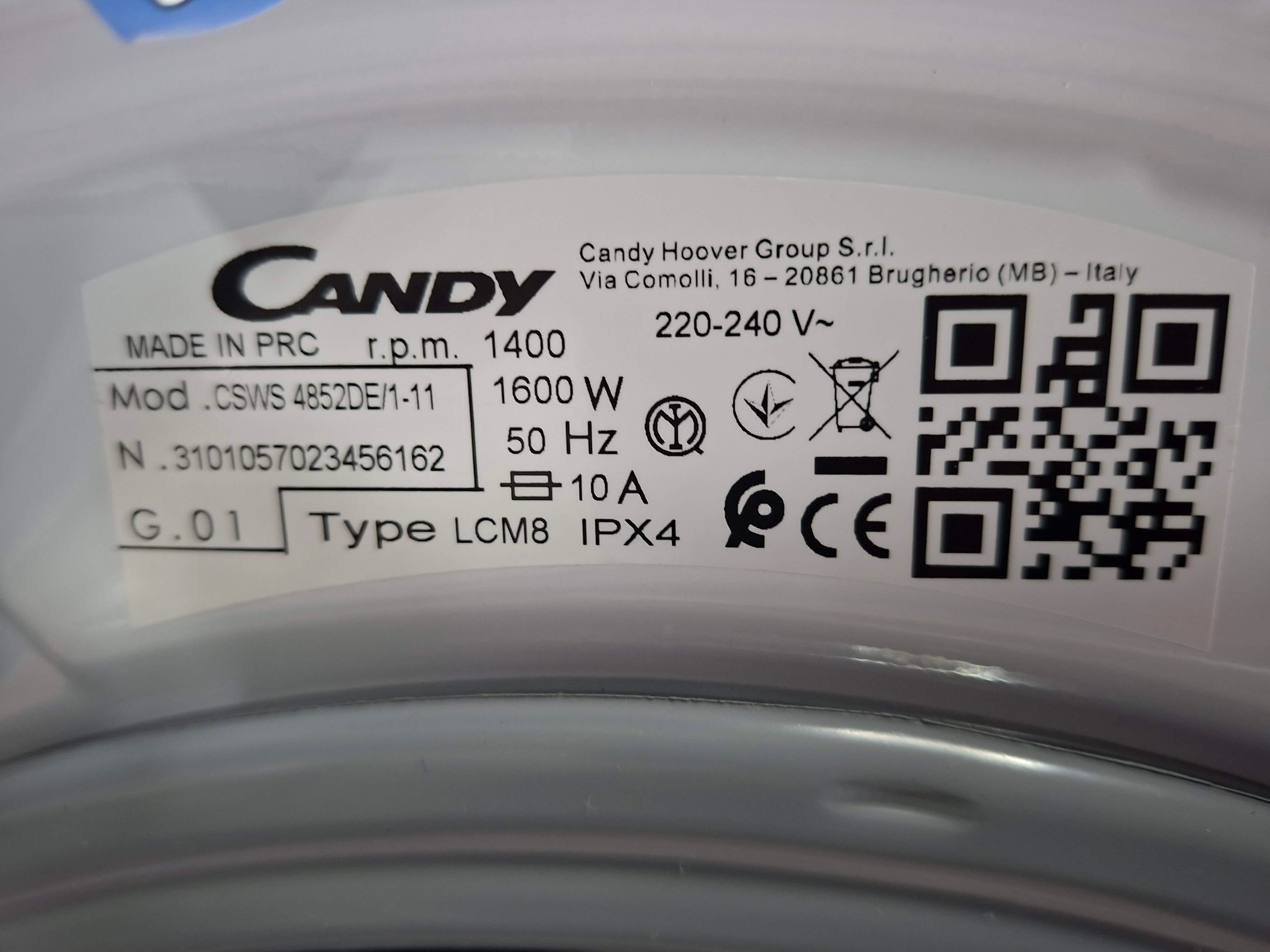 Mašina za pranje i sušenje veša Candy CSWS 4852DE/1-11, 8+5 Kg.