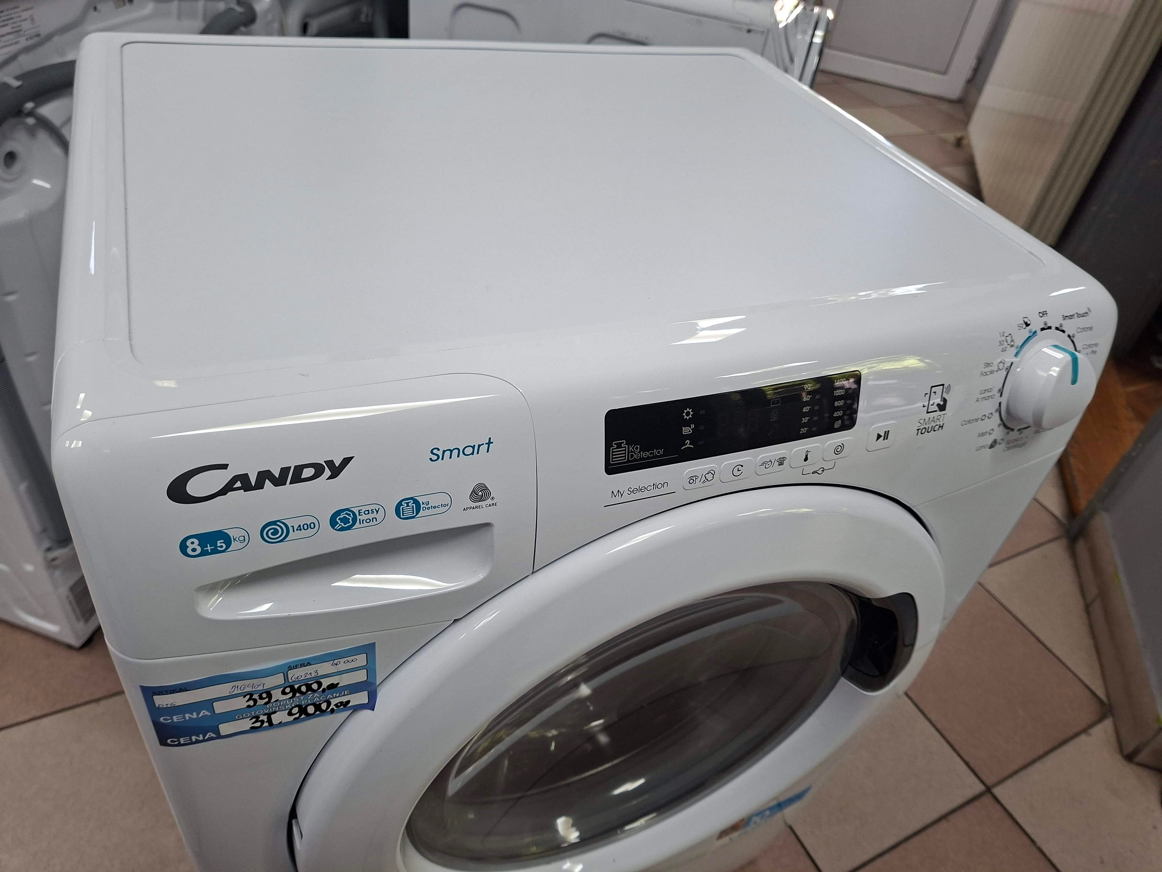 Mašina za pranje i sušenje veša Candy CSWS 4852DE/1-11, 8+5 Kg.