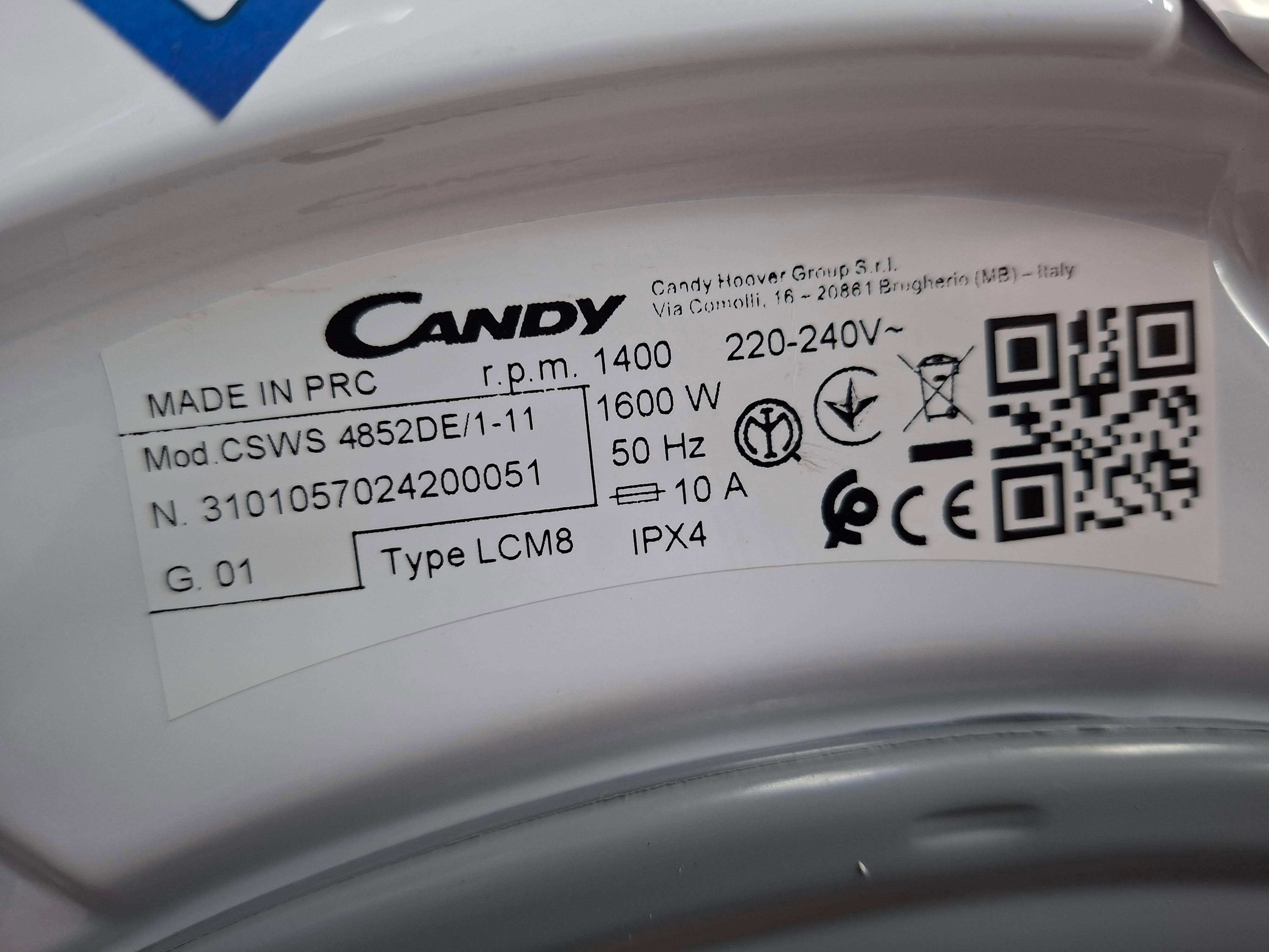 Mašina za pranje i sušenje veša Candy CSWS 4852DE/1-11, 8+5 Kg.