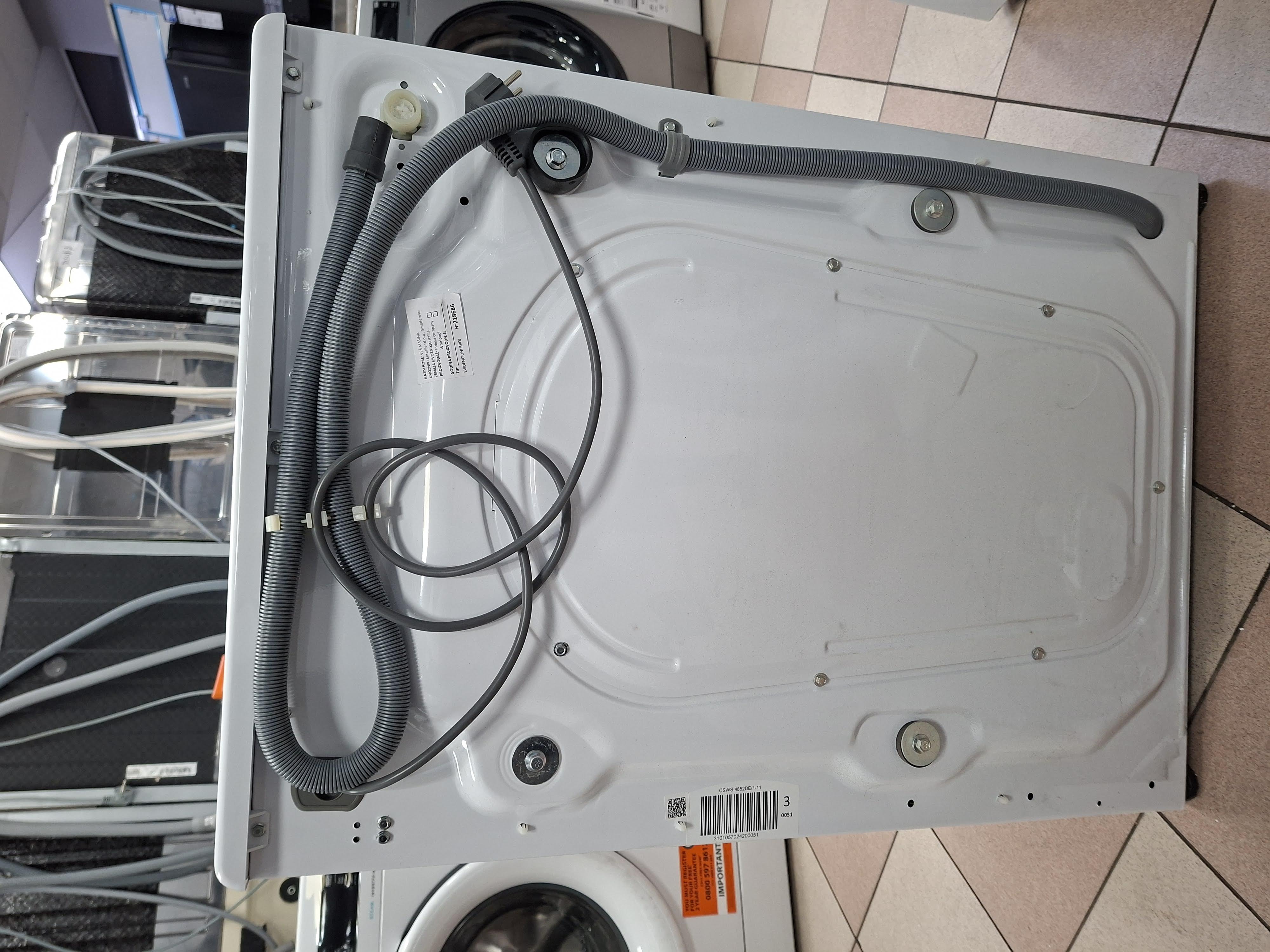 Mašina za pranje i sušenje veša Candy CSWS 4852DE/1-11, 8+5 Kg.