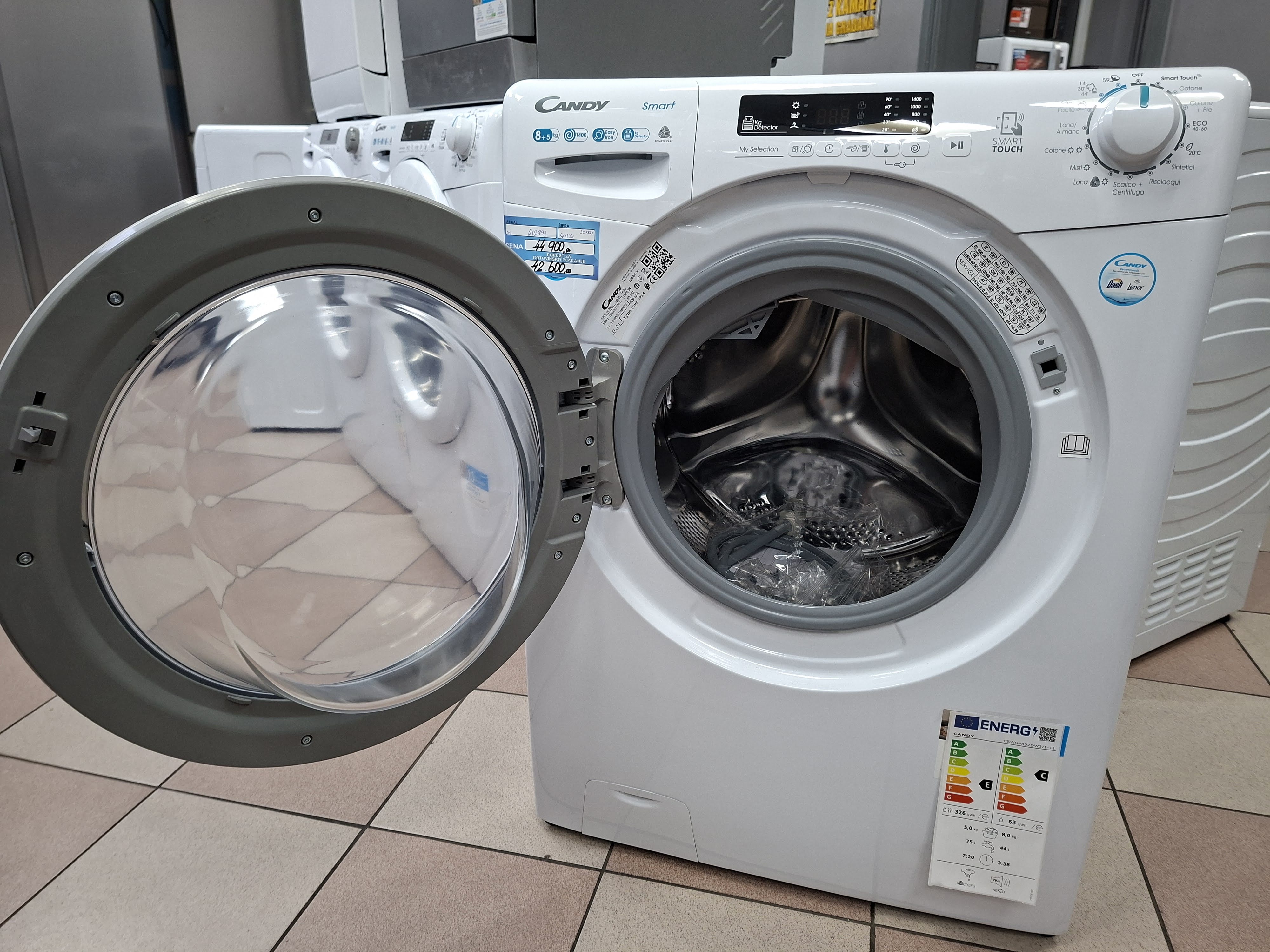 Mašina za pranje i sušenje veša Candy CSWS 4852DW/1-11, 8+5