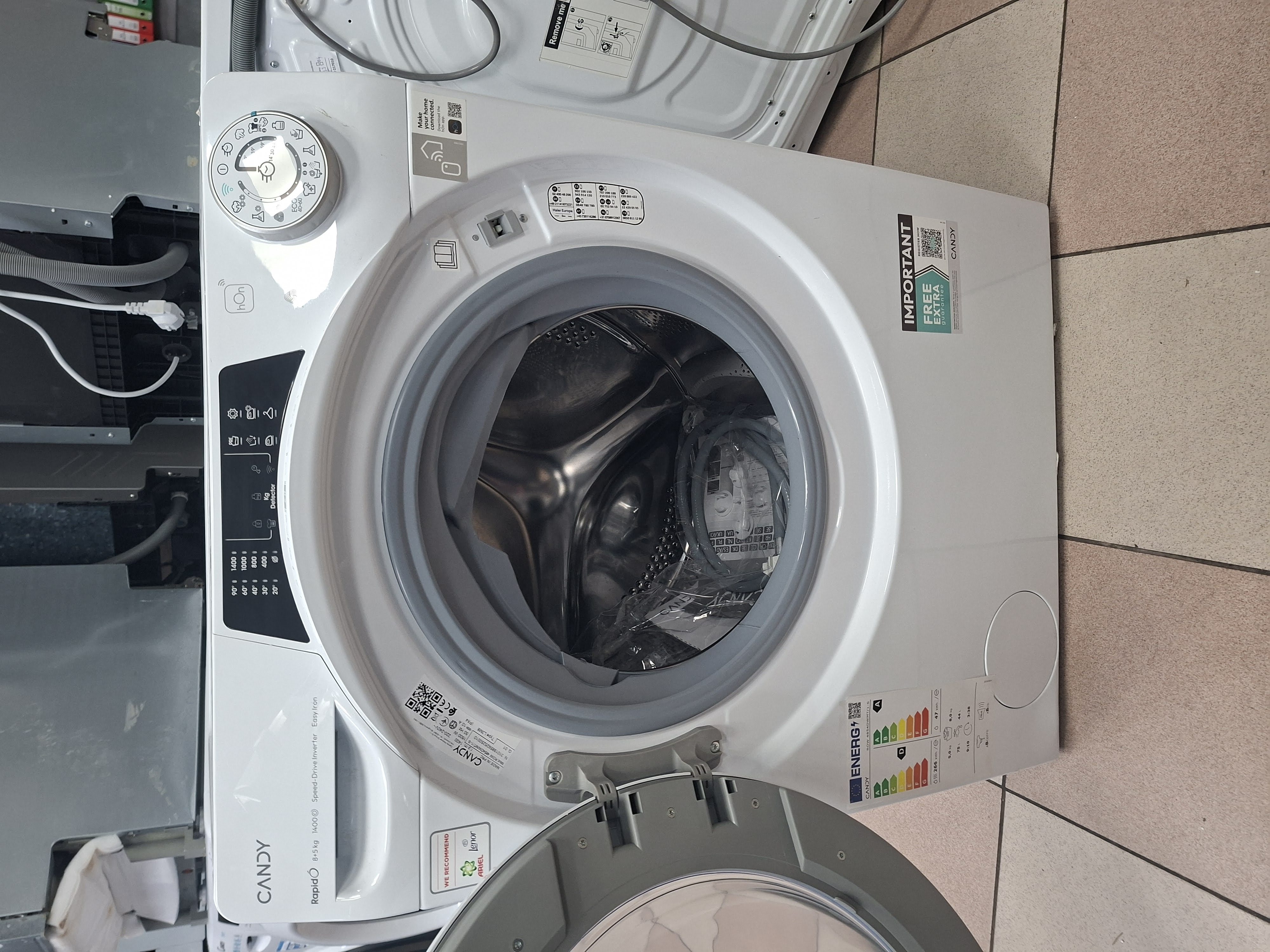 Mašina za pranje i sušenje veša Candy ROW 4854DWMT/1-S, 8+5 kg