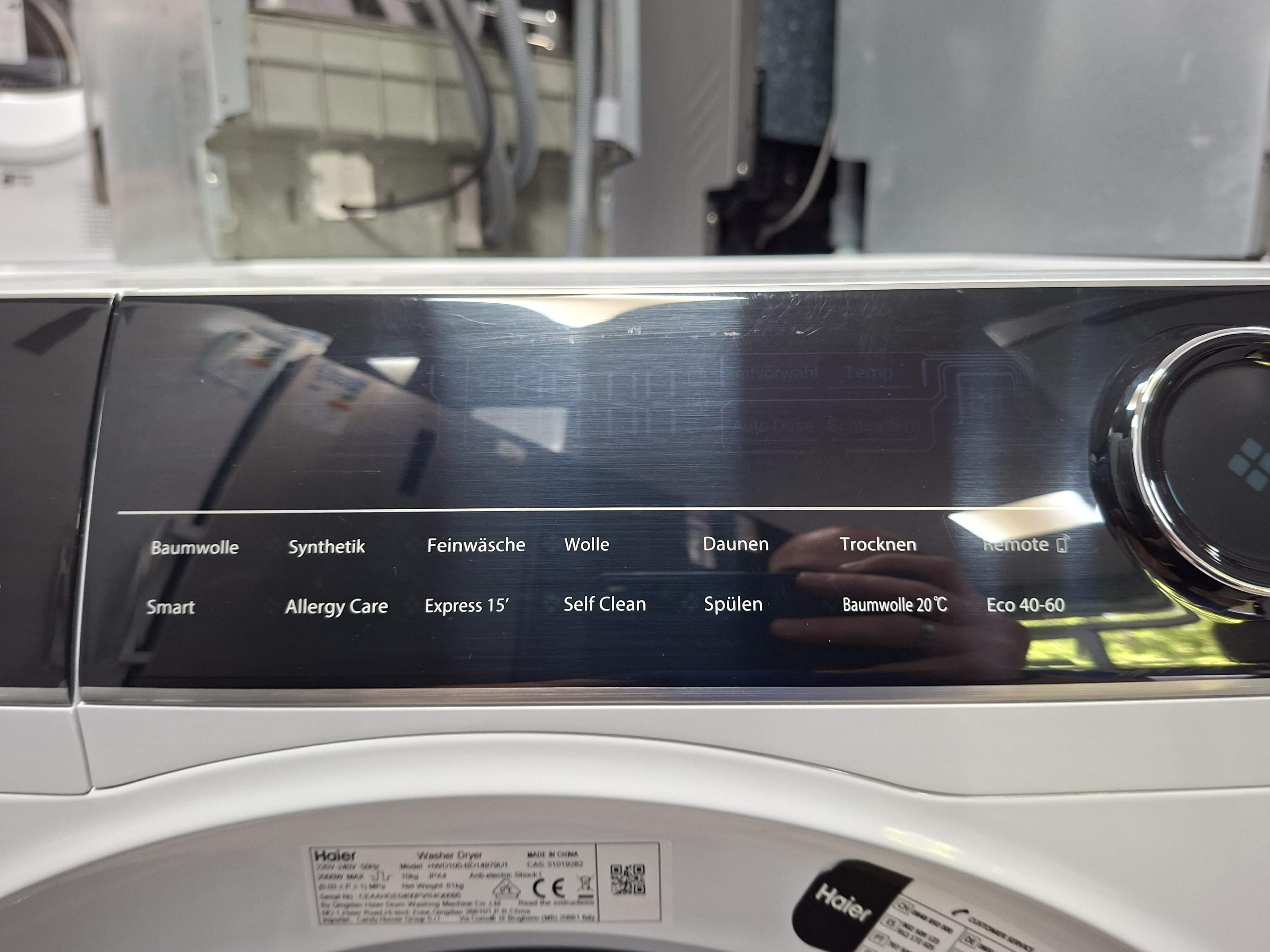 Mašina za pranje i sušenje veša Haier HWD100-BD14979U1 , 10+6kg