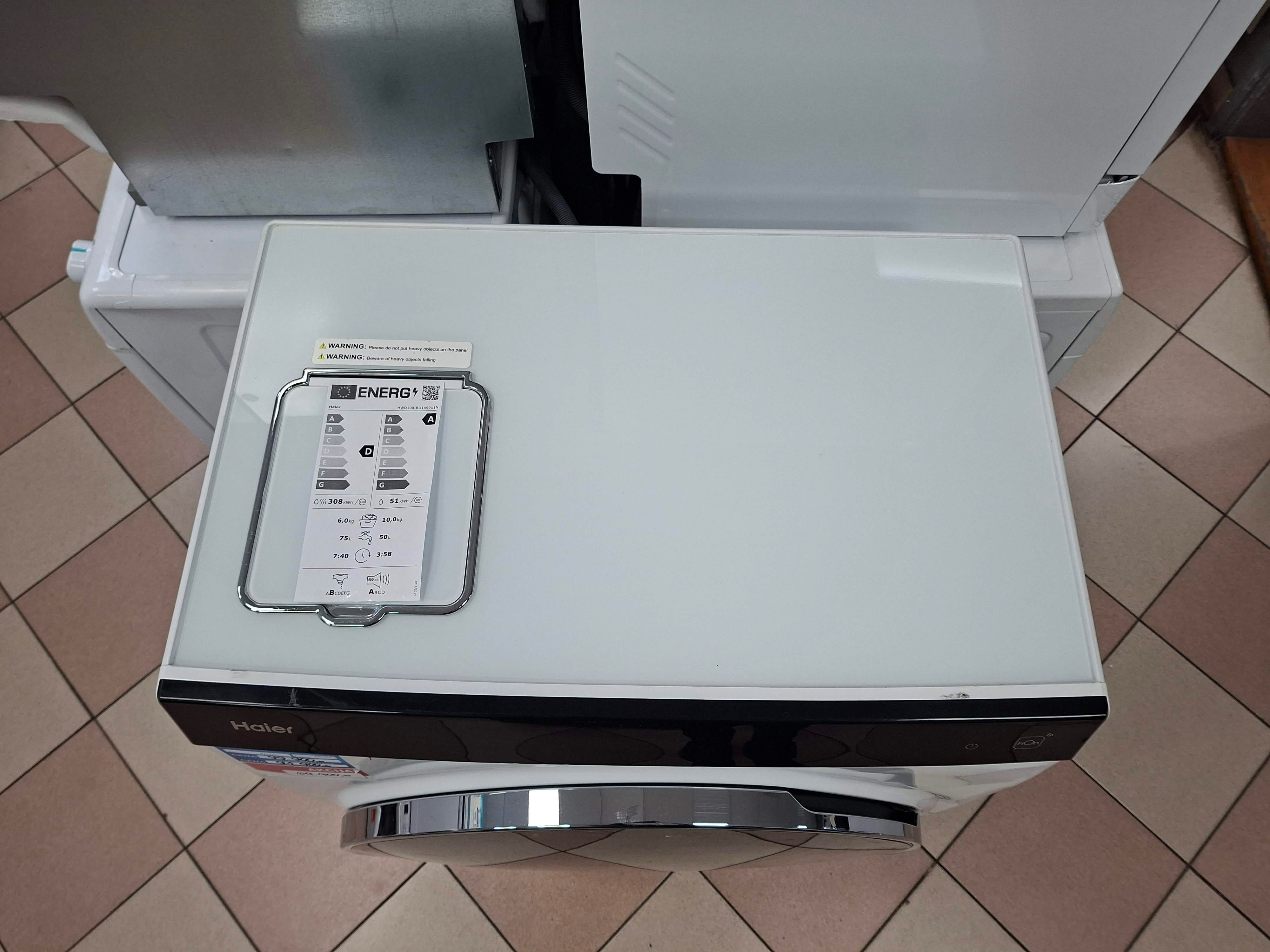 Mašina za pranje i sušenje veša Haier HWD100-BD1499U1N, 10+6 kg