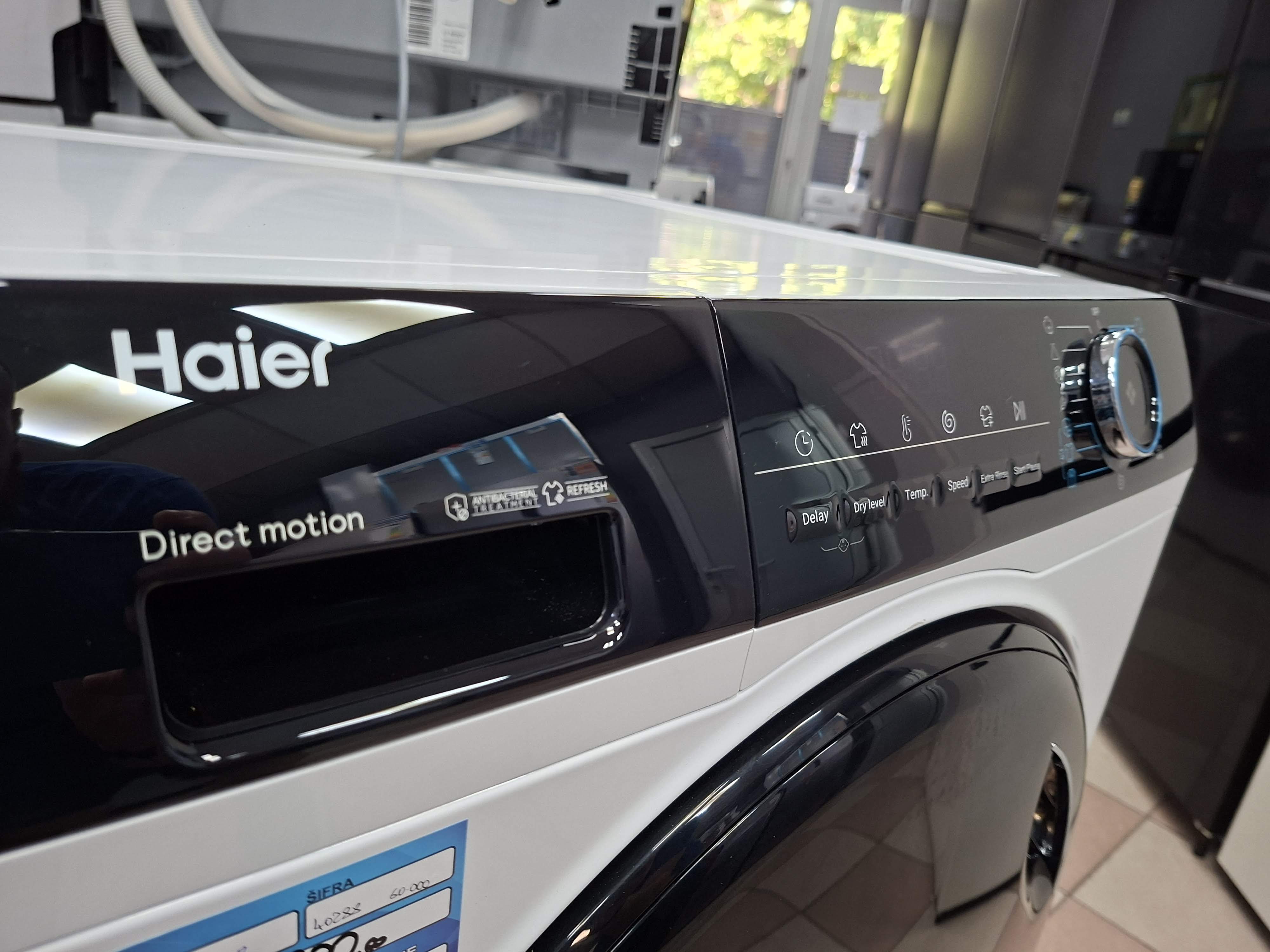 Mašina za Pranje i sušenje veša Haier HWD80-B14939, 8+5 kg.  