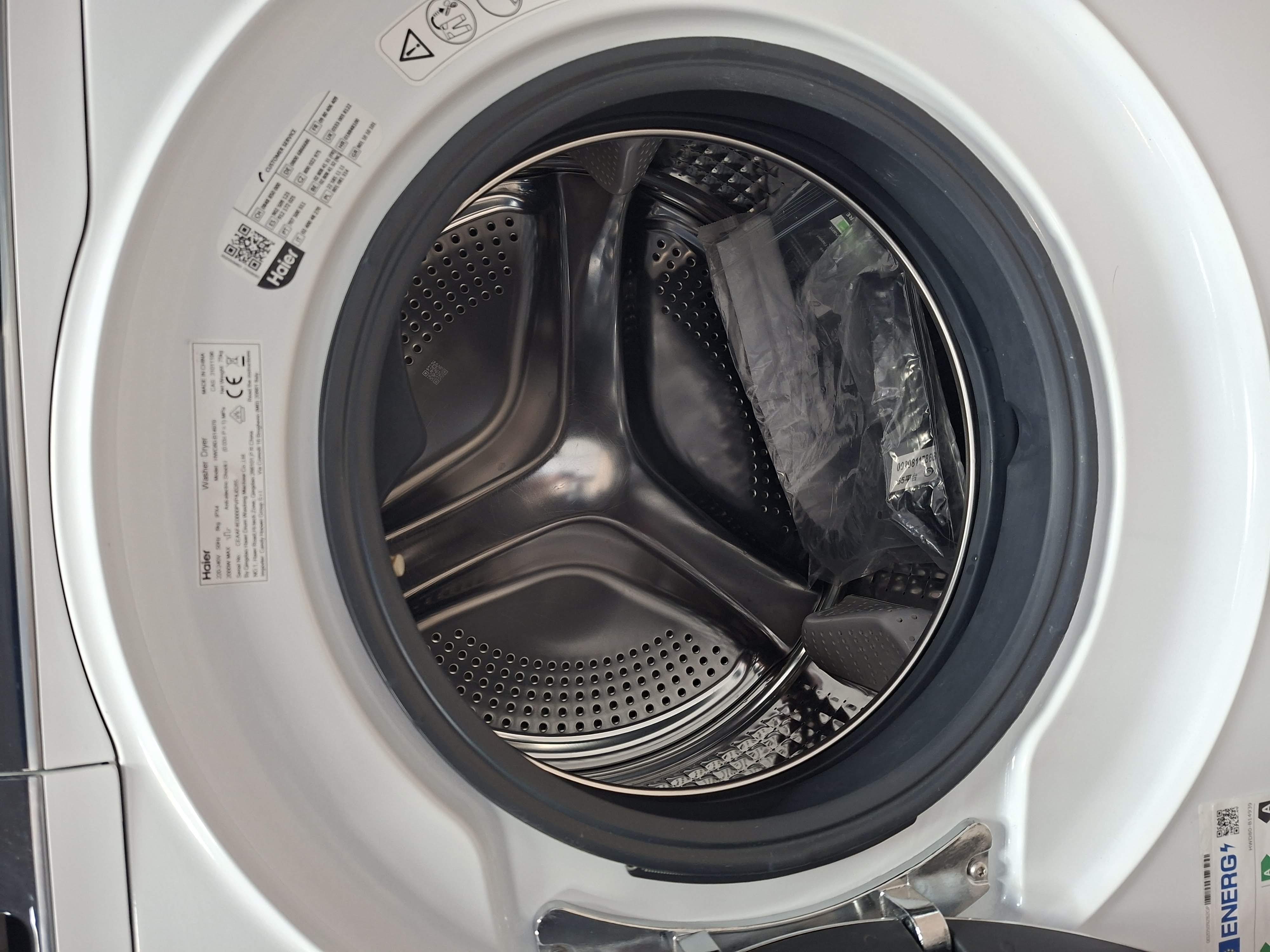 Mašina za Pranje i sušenje veša Haier HWD80-B14939, 8+5 kg.  