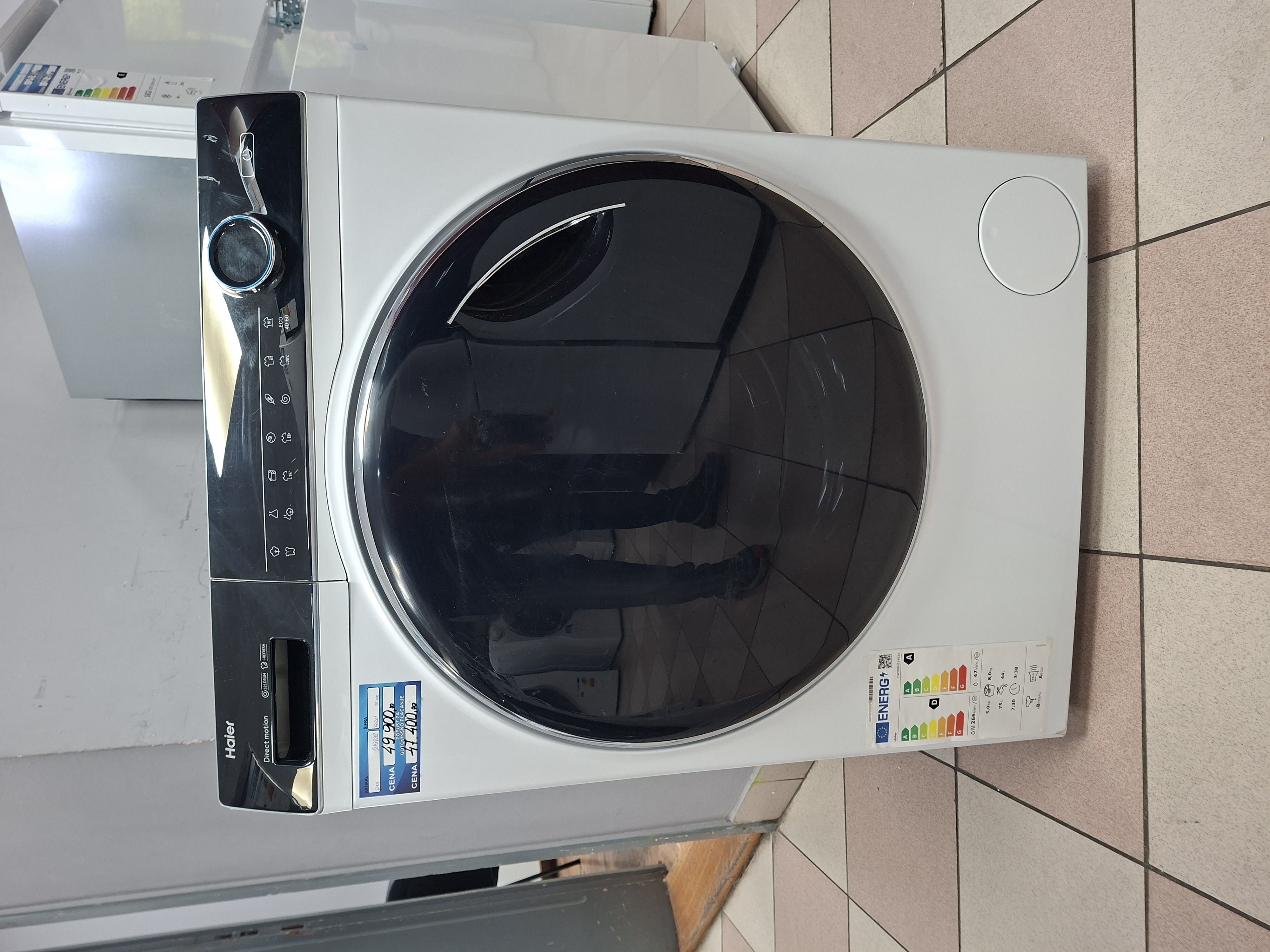 Mašina za Pranje i sušenje veša Haier HWD80-B14939, 8+5 kg.  