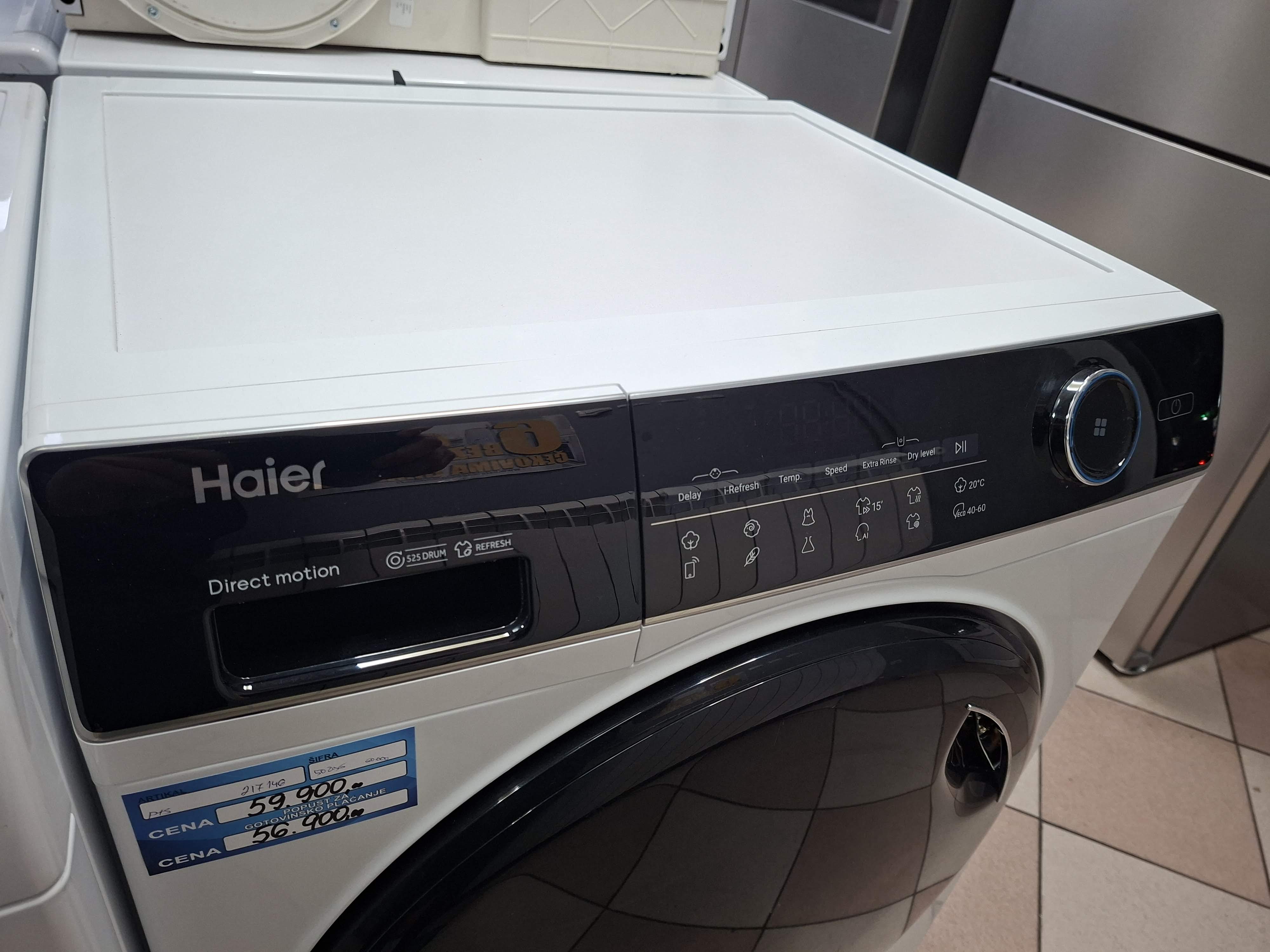Mašina za pranje i sušenje veša Haier HWD80-B14959U1 , 8+5 kg