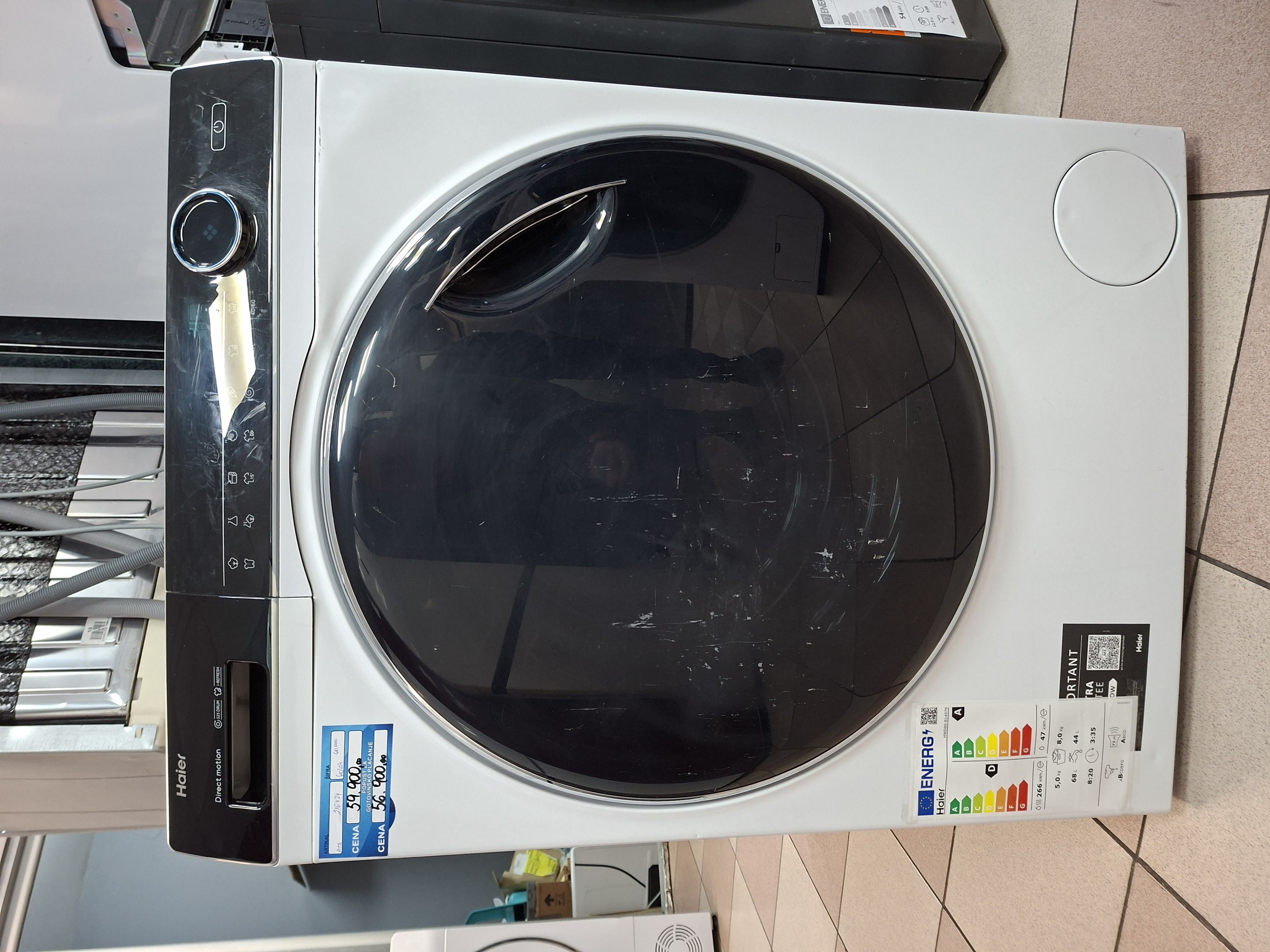 Mašina za pranje i sušenje veša Haier HWD80-B14979 (2)