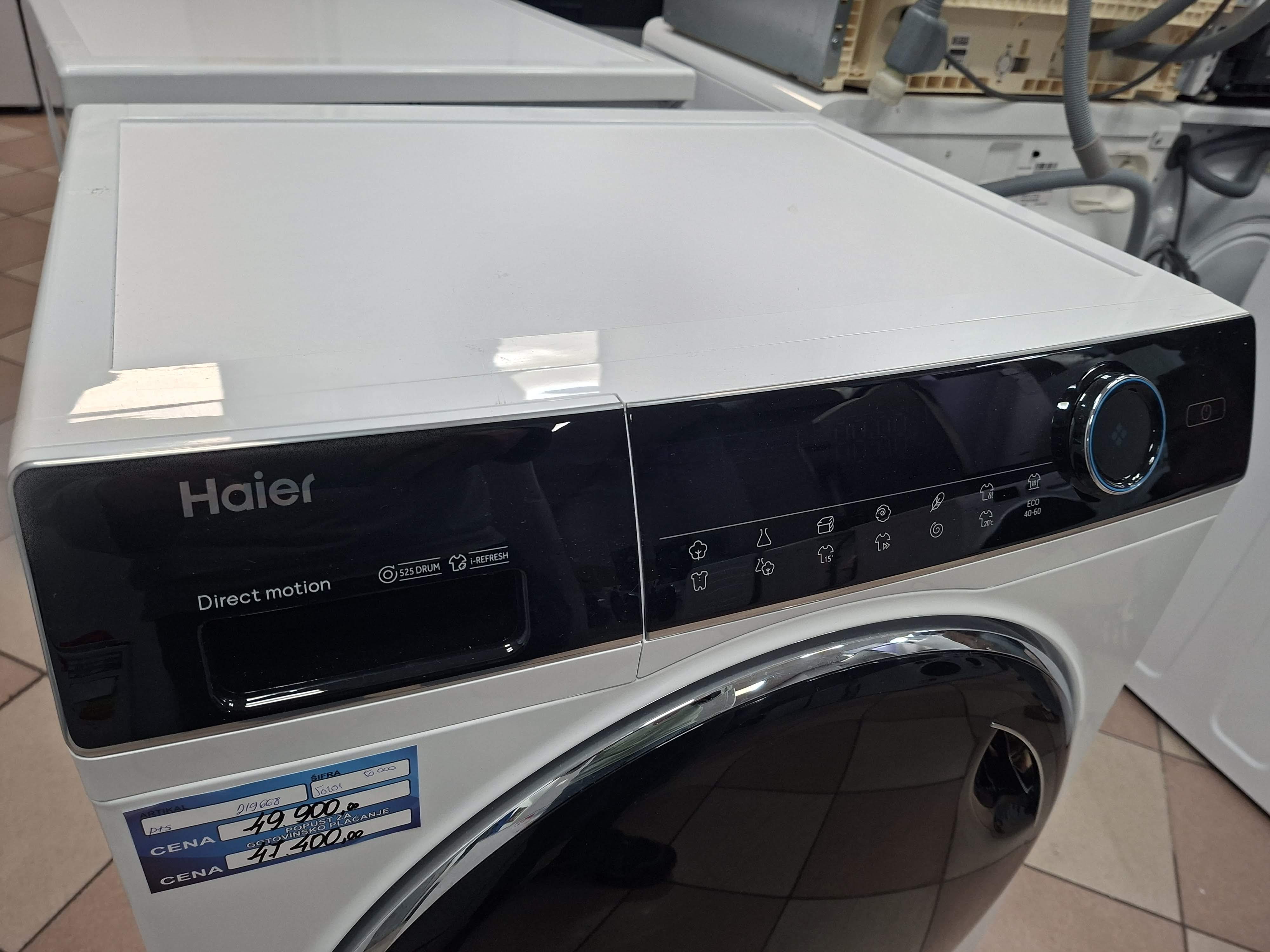 Mašina za pranje i sušenje veša Haier HWD80-B14979, 8+5 kg
