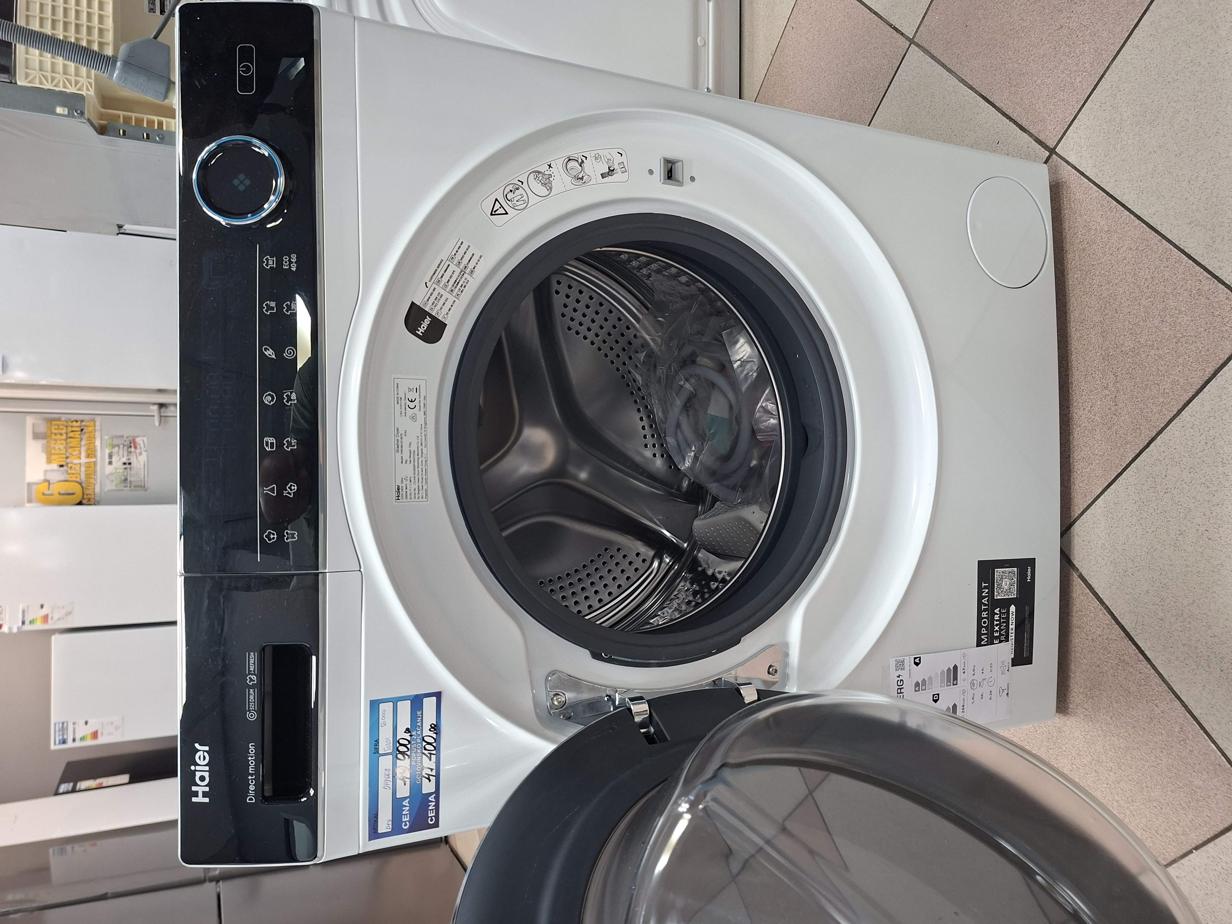 Mašina za pranje i sušenje veša Haier HWD80-B14979, 8+5 kg