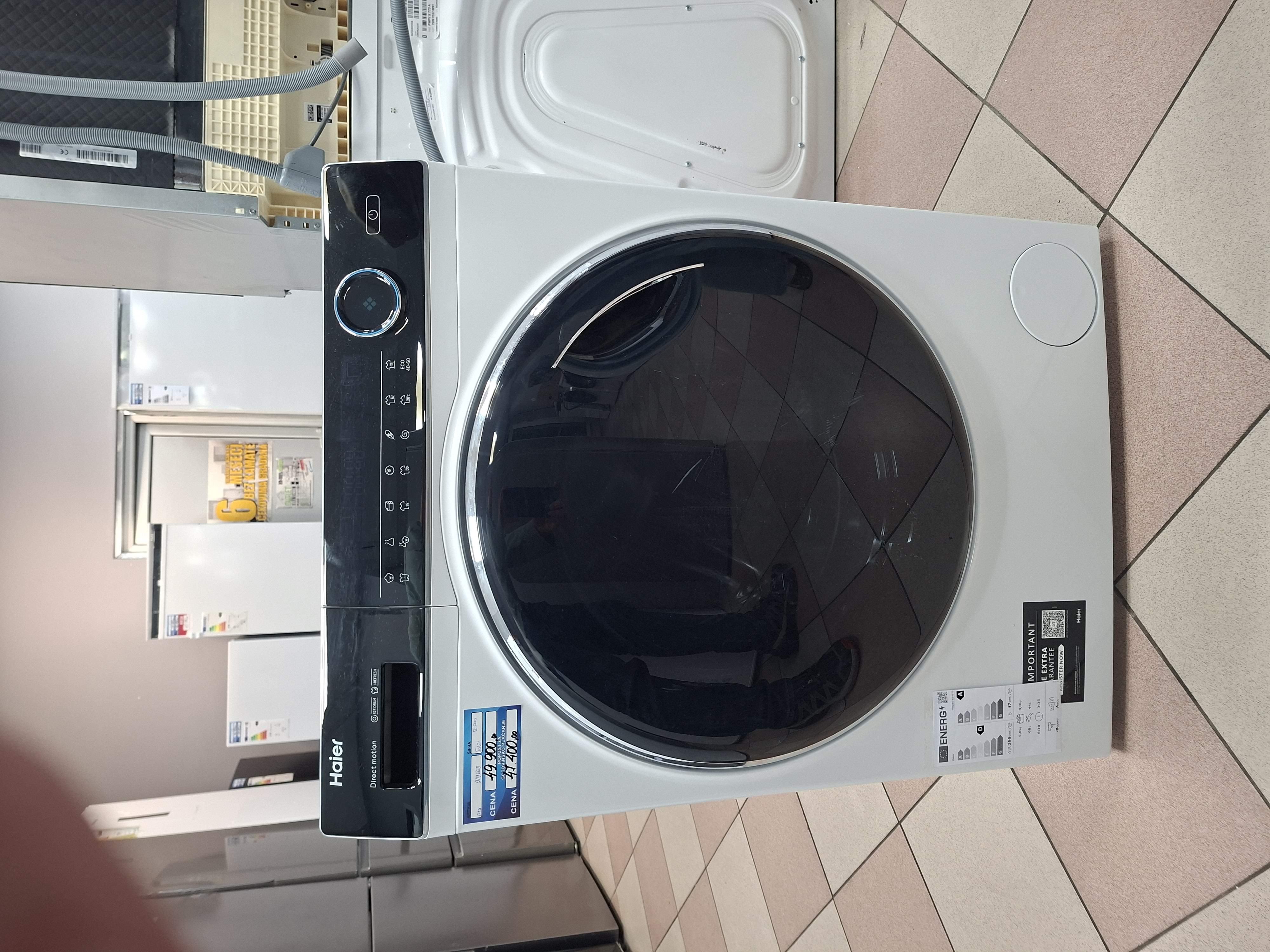 Mašina za pranje i sušenje veša Haier HWD80-B14979, 8+5 kg