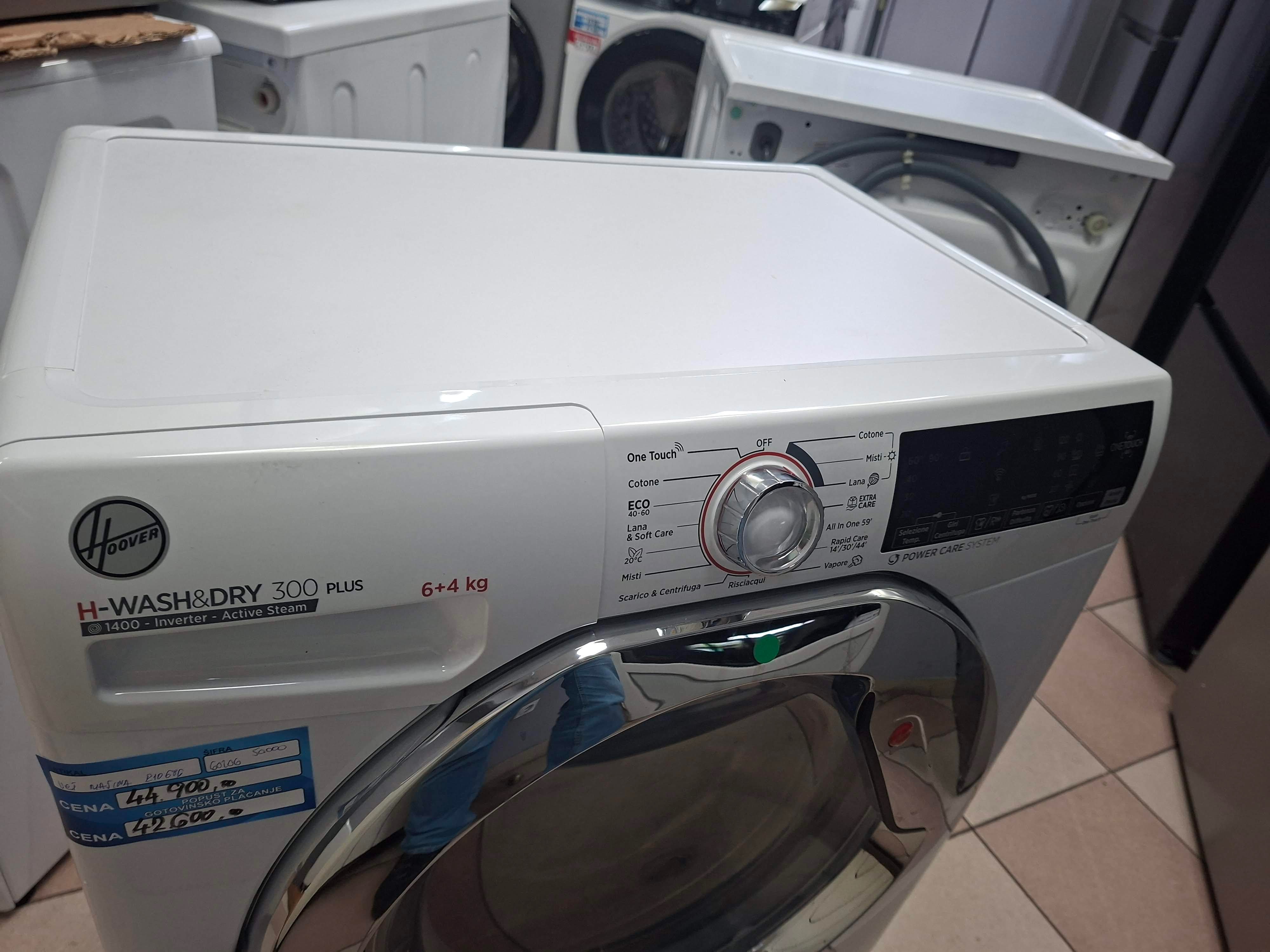 Mašina za pranje i sušenje veša Hoover H3DS4464TAMCE-11, slim 