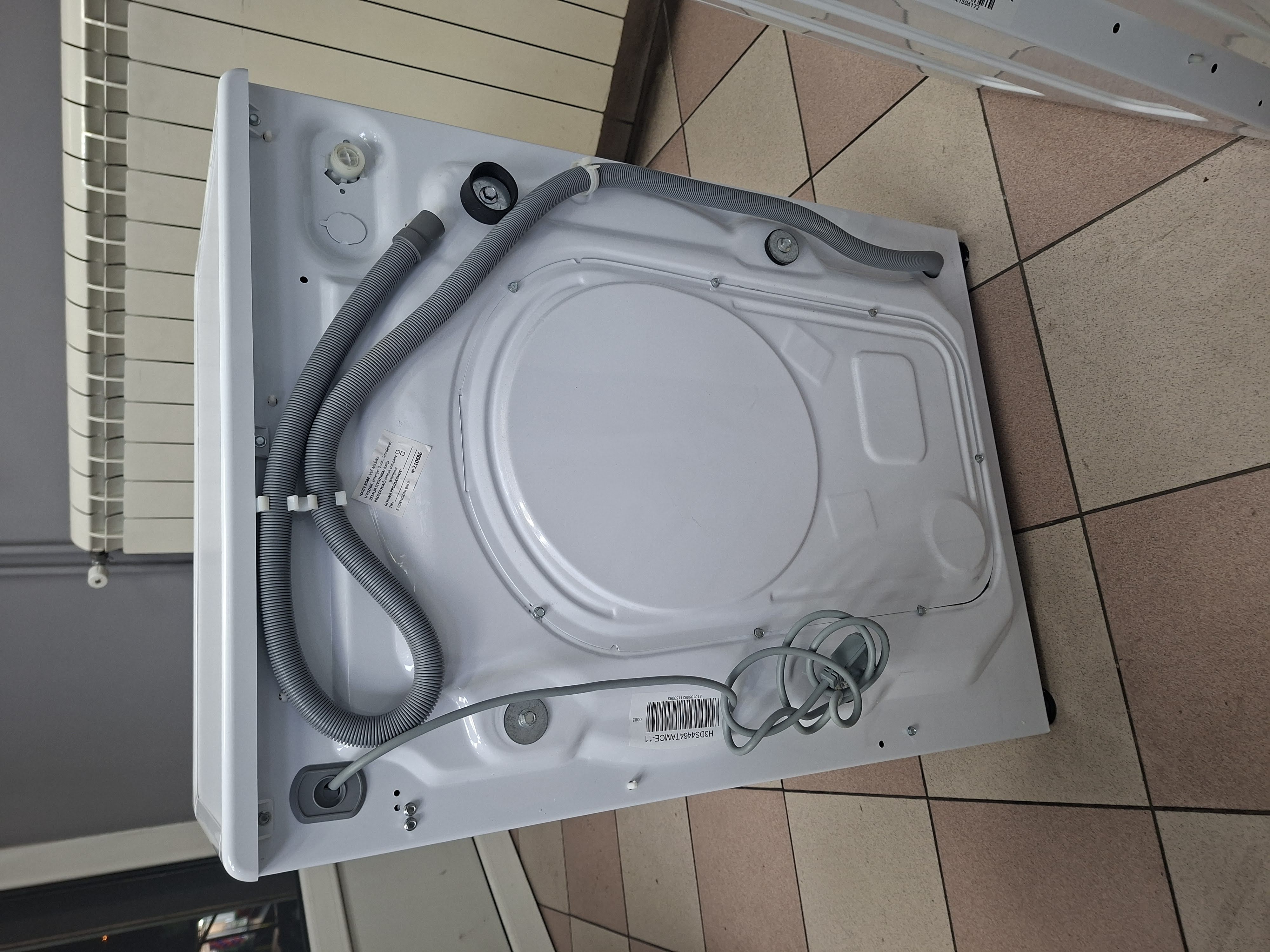 Mašina za pranje i sušenje veša Hoover H3DS4464TAMCE-11, slim 