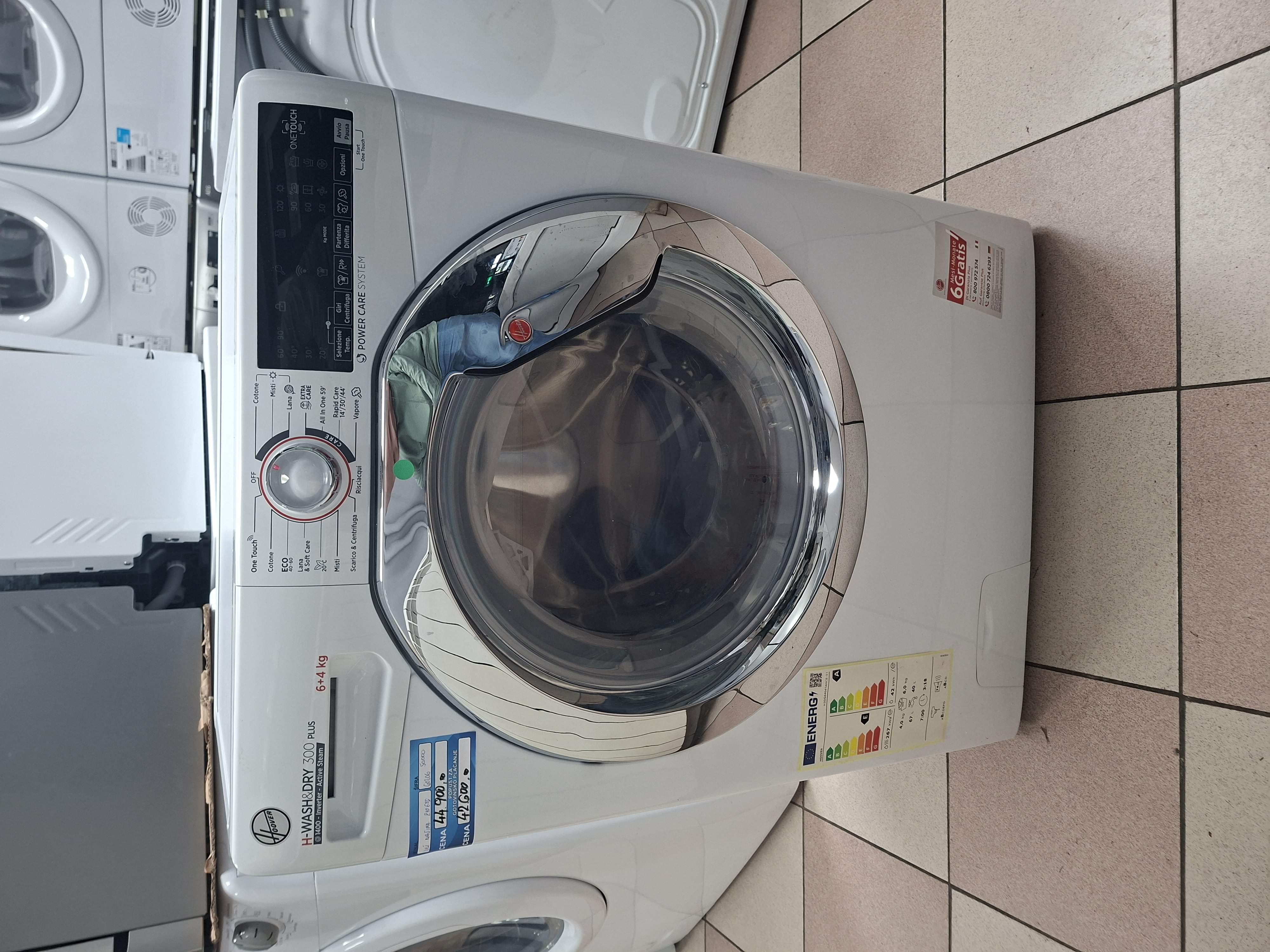 Mašina za pranje i sušenje veša Hoover H3DS4464TAMCE-11, slim 