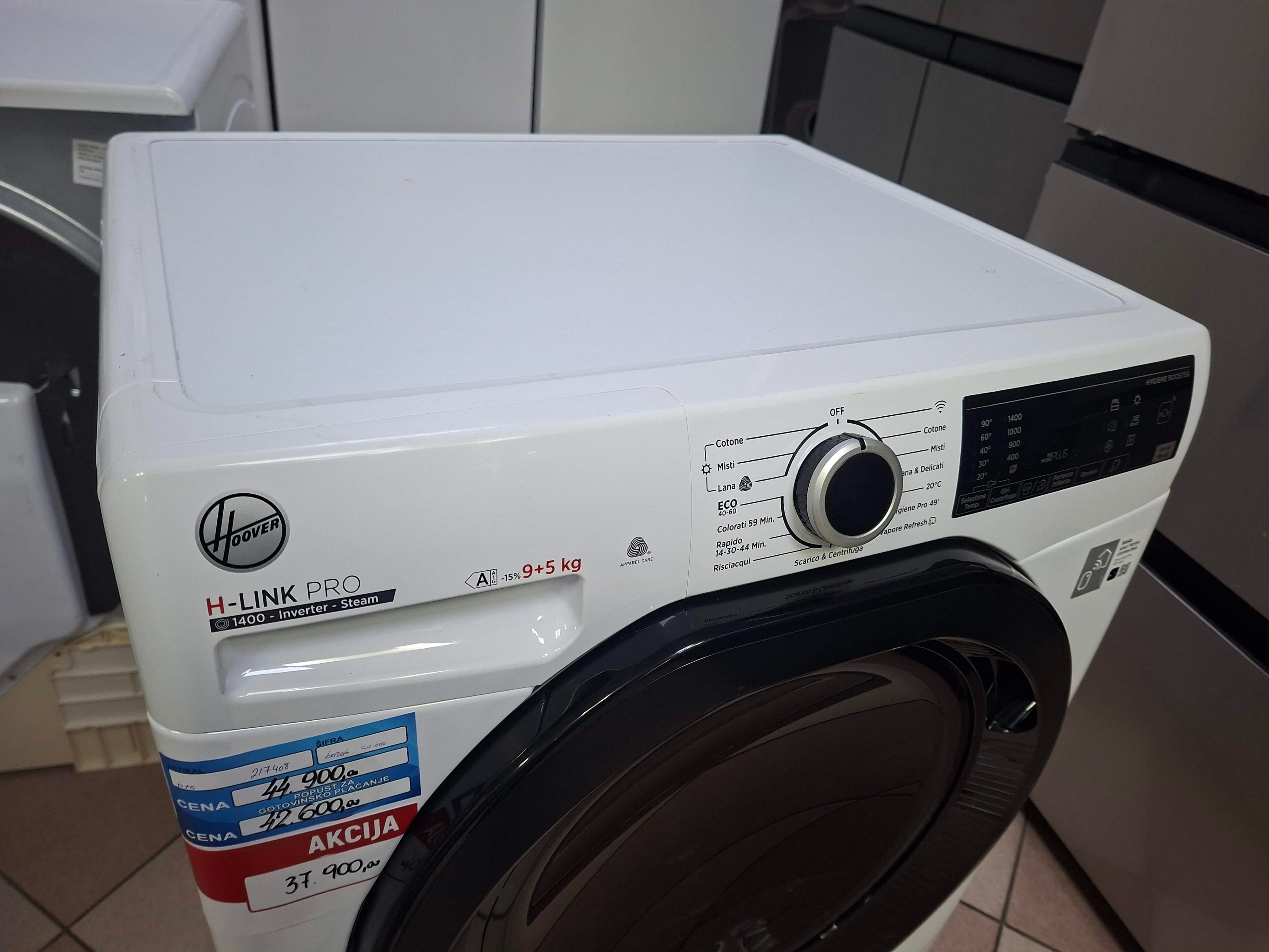 Mašina za pranje i sušenje veša Hoover HWPS4954DAMB7-11