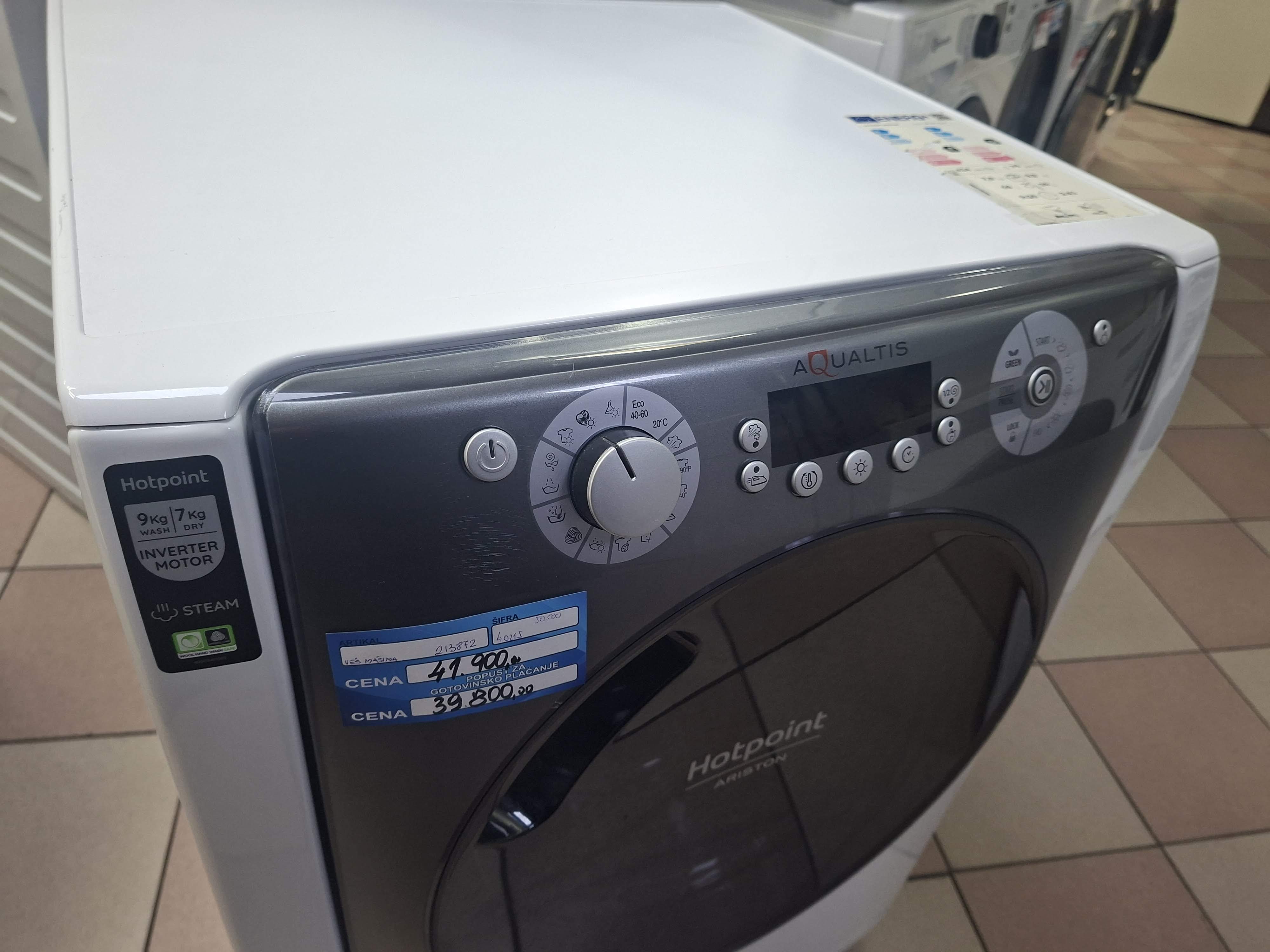 Mašina za pranje i sušenje veša Hotpoint Ariston AQD972F 697 EU N