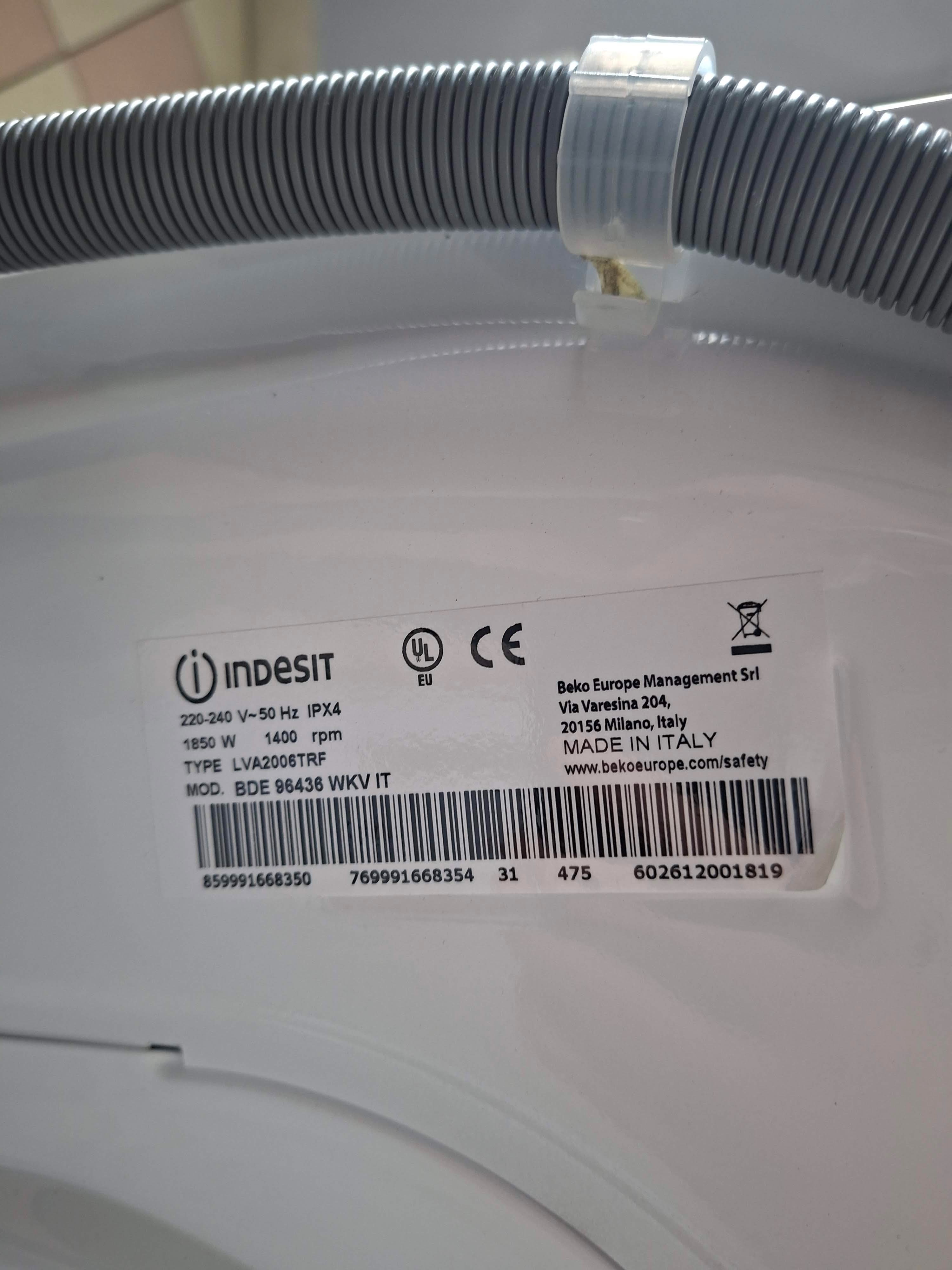 Masina za pranje i susenje vesa Indesit BDE 96436 WKV , 9+6 kg.