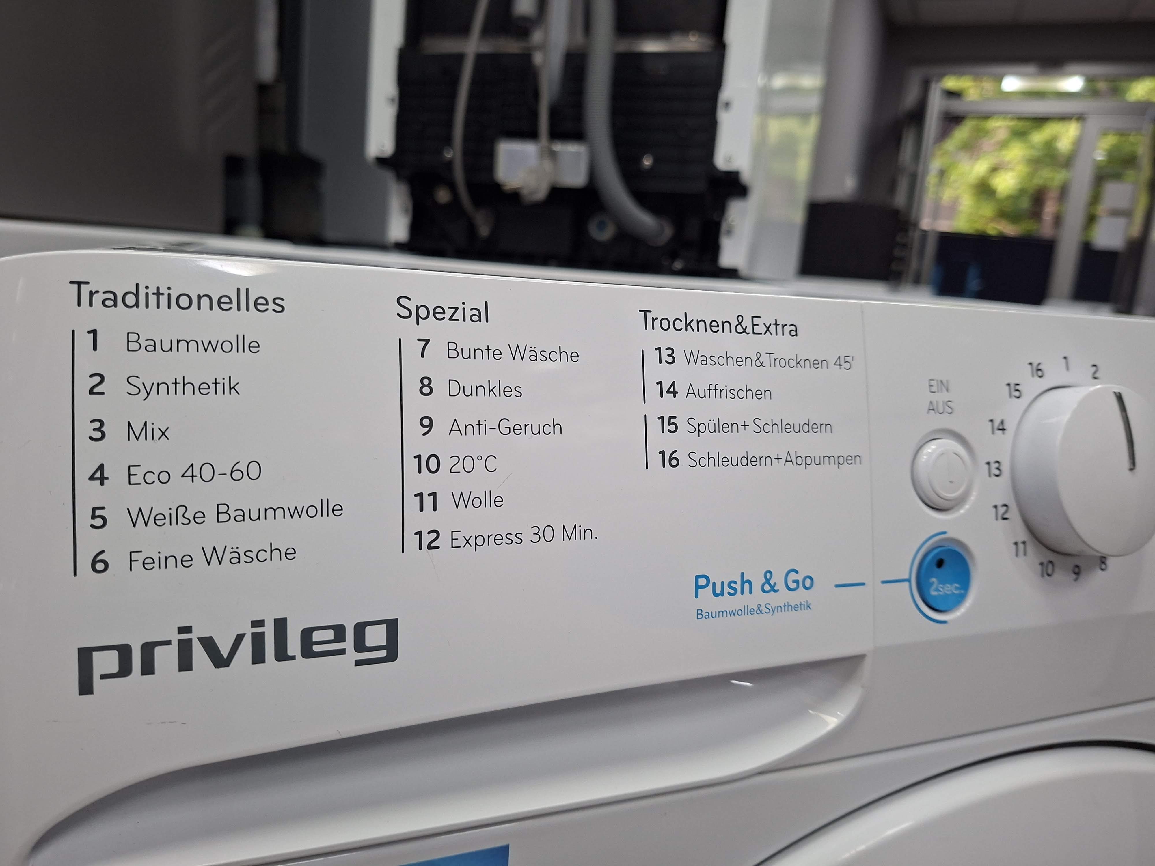Masina za pranje i susenje vesa Privileg PWWT X 8645 DE , 8+6 kg.
