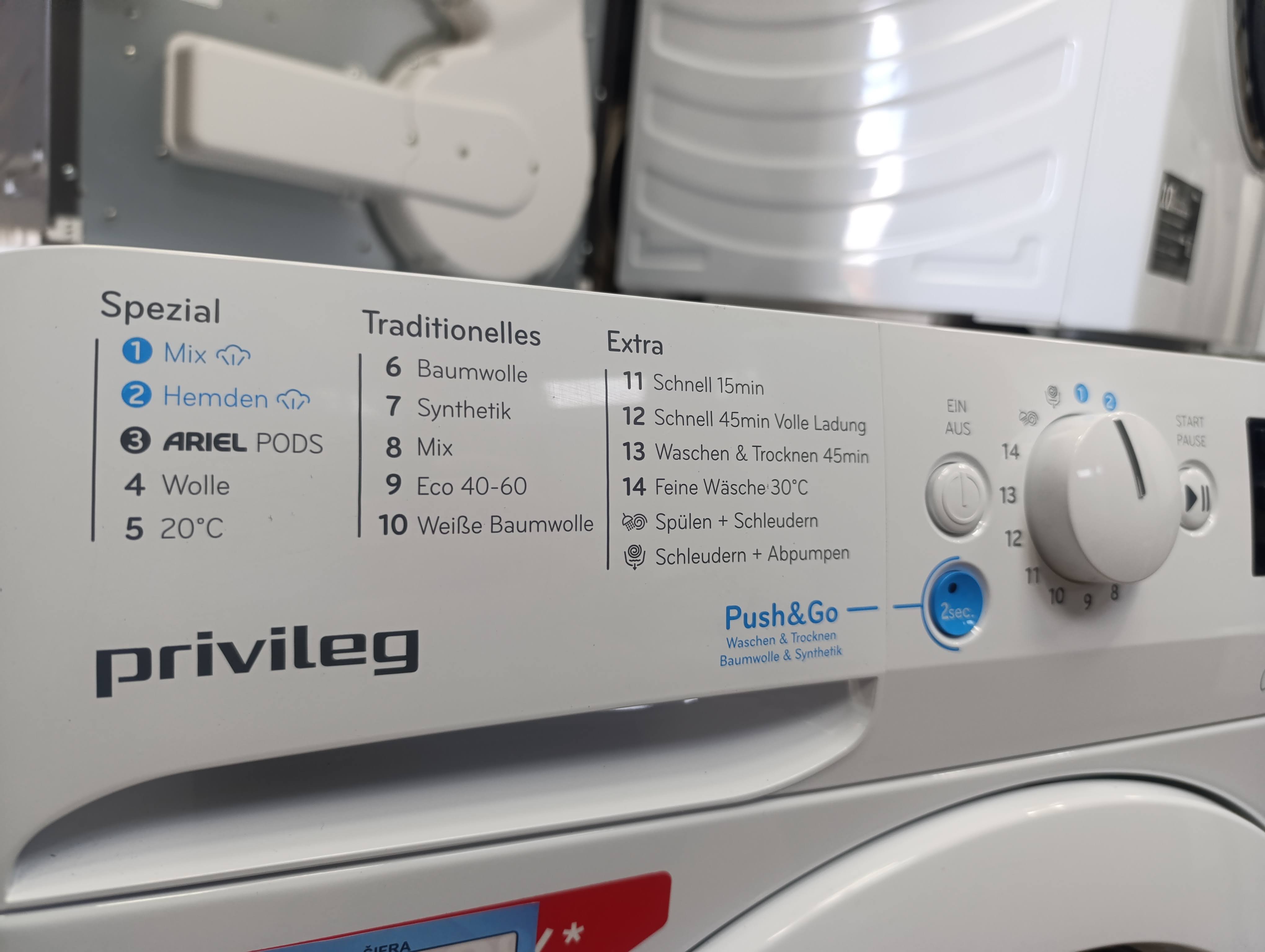 Masina za pranje i susenje vesa Privileg PWWTV X 8614O C, 8+6kg