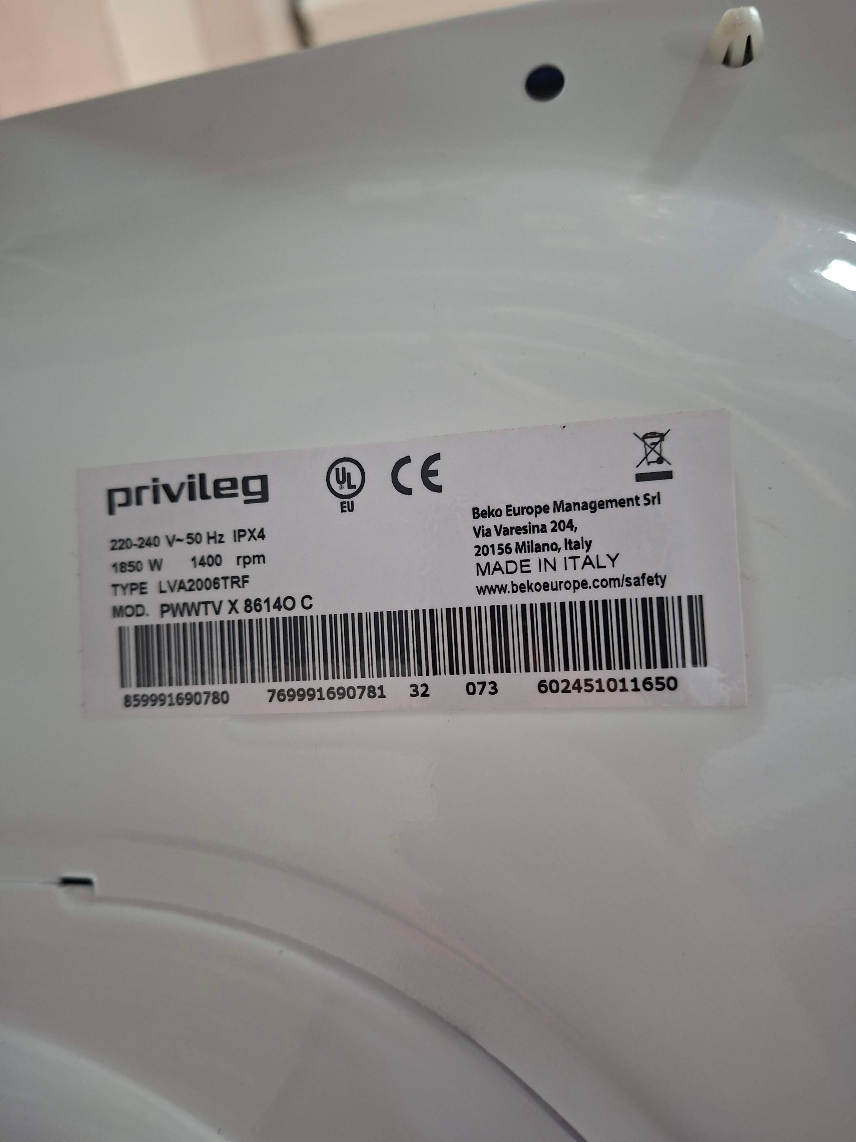 Mašina za pranje i sušenje veša Privileg PWWTV X 8614O C, 8+6kg