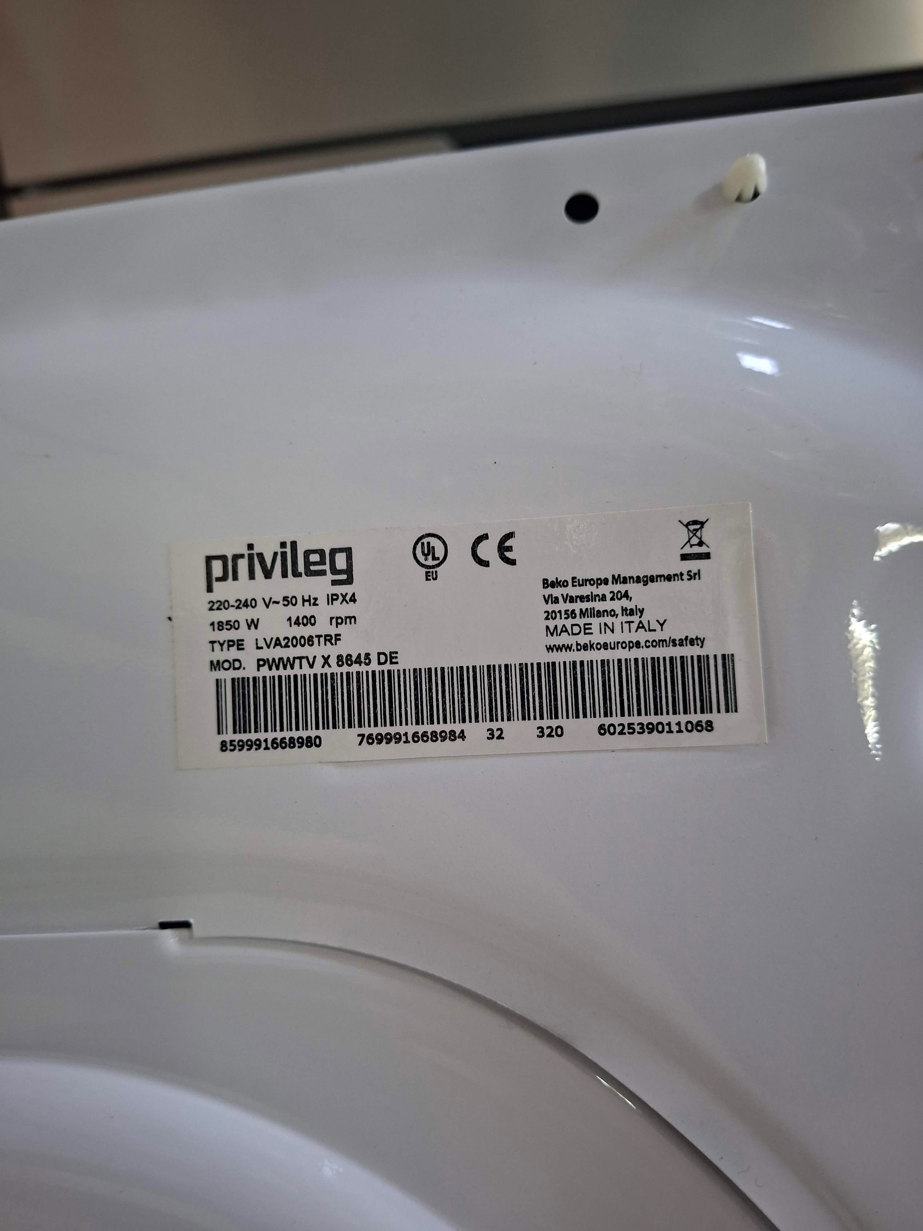 Mašina za pranje i sušenje veša Privileg PWWTV X 8645 DE