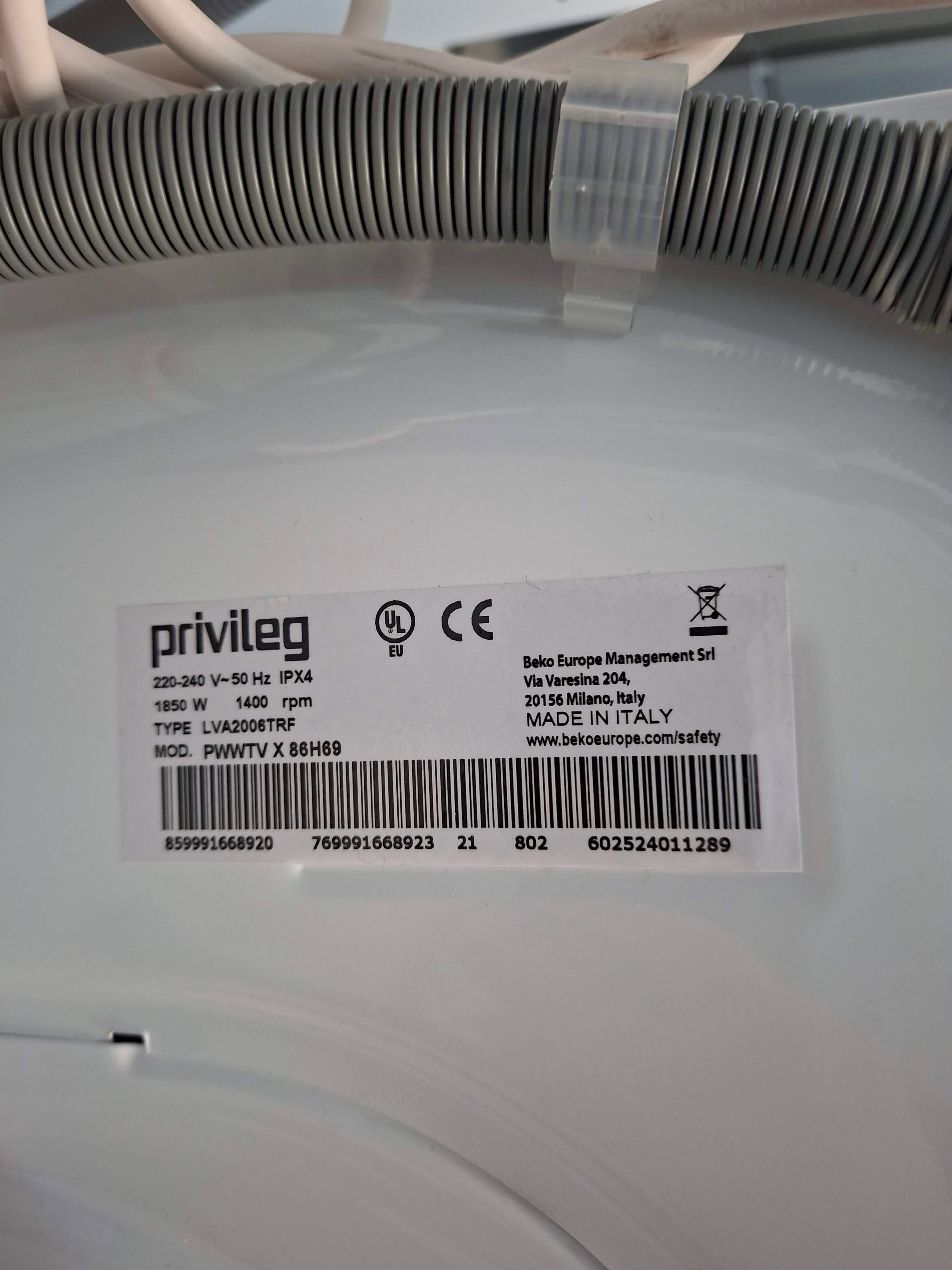 Masina za pranje i susenje vesa Privileg PWWTV X 86H69 ,8+6kg