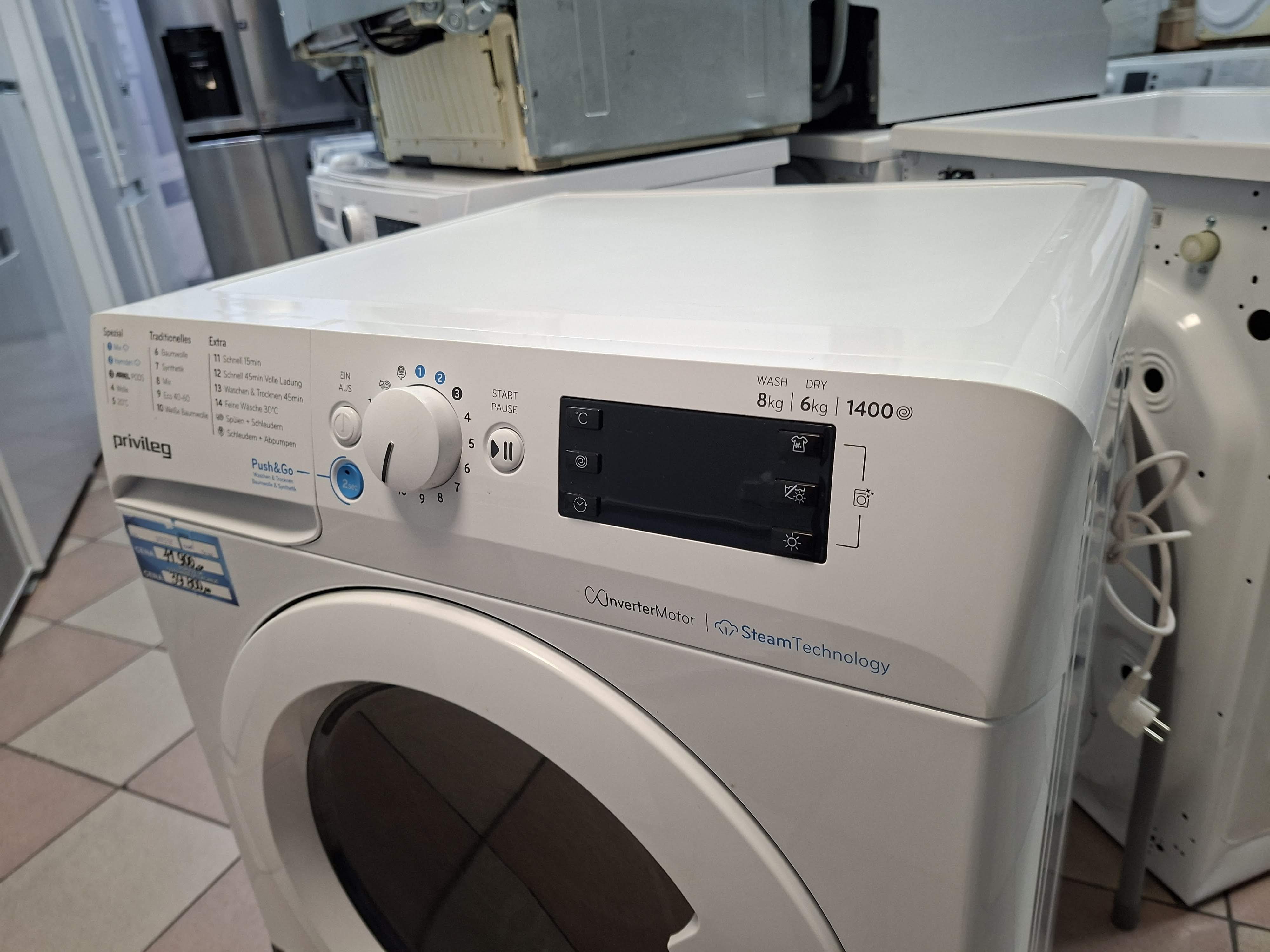 Masina za pranje i susenje vesa Privileg PWWTV X 86H69 ,8+6kg