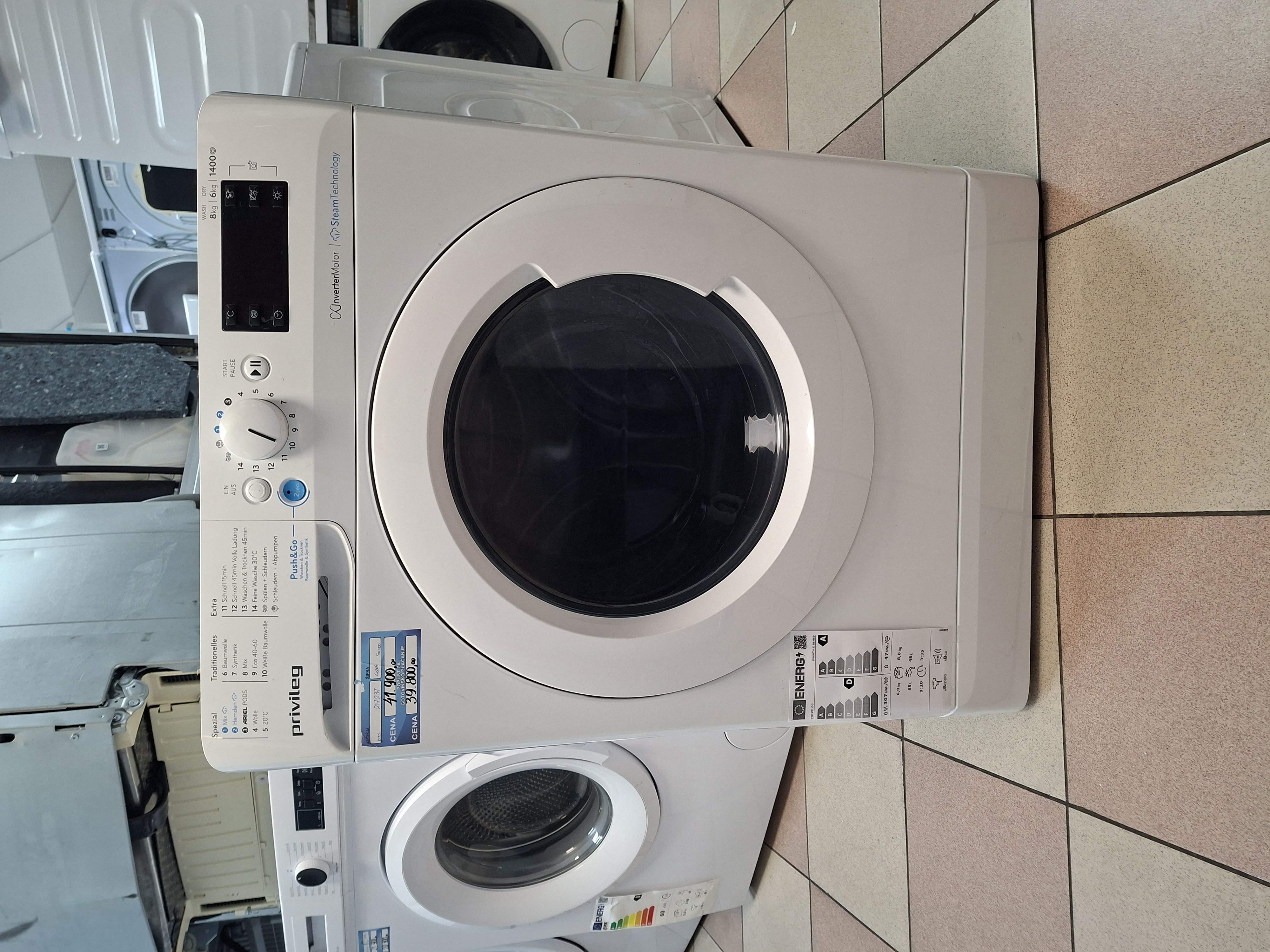 Masina za pranje i susenje vesa Privileg PWWTV X 86H69 ,8+6kg