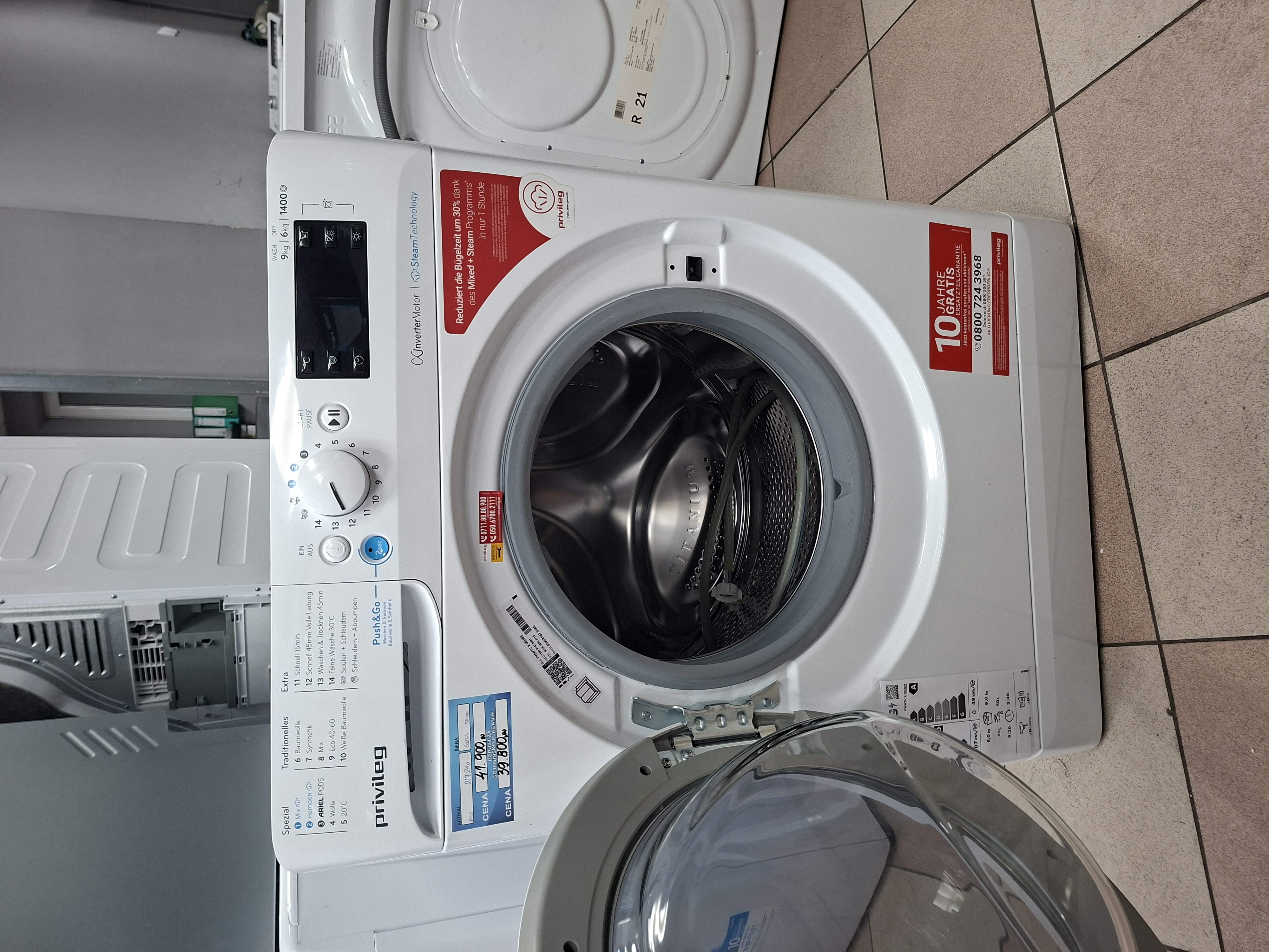 Masina za pranje i susenje vesa Privileg PWWTV X 96H69 ,9+6k
