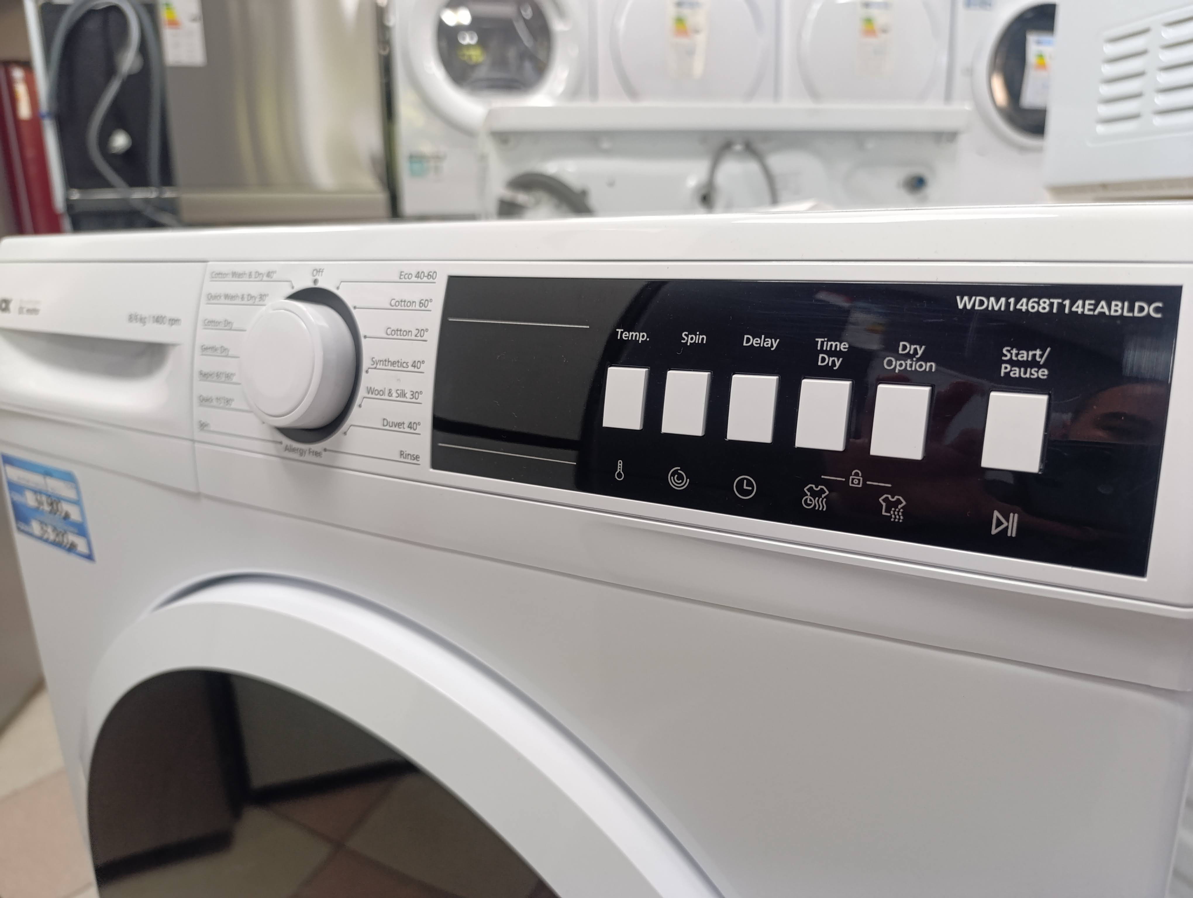 Mašina za pranje i sušenje veša Vox WDM1468T14EABLDC (2), 8+6 kg