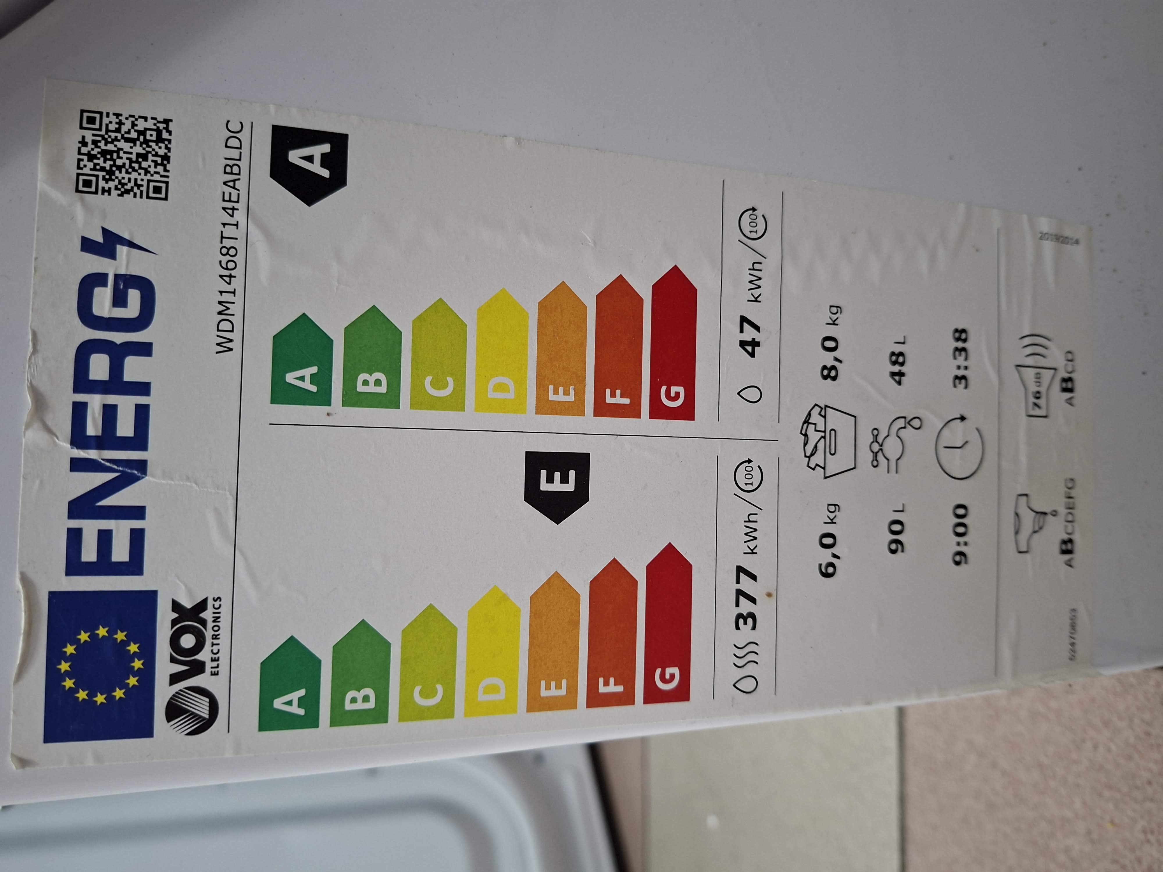 Mašina za pranje i sušenje veša Vox WDM1468T14EABLDC 