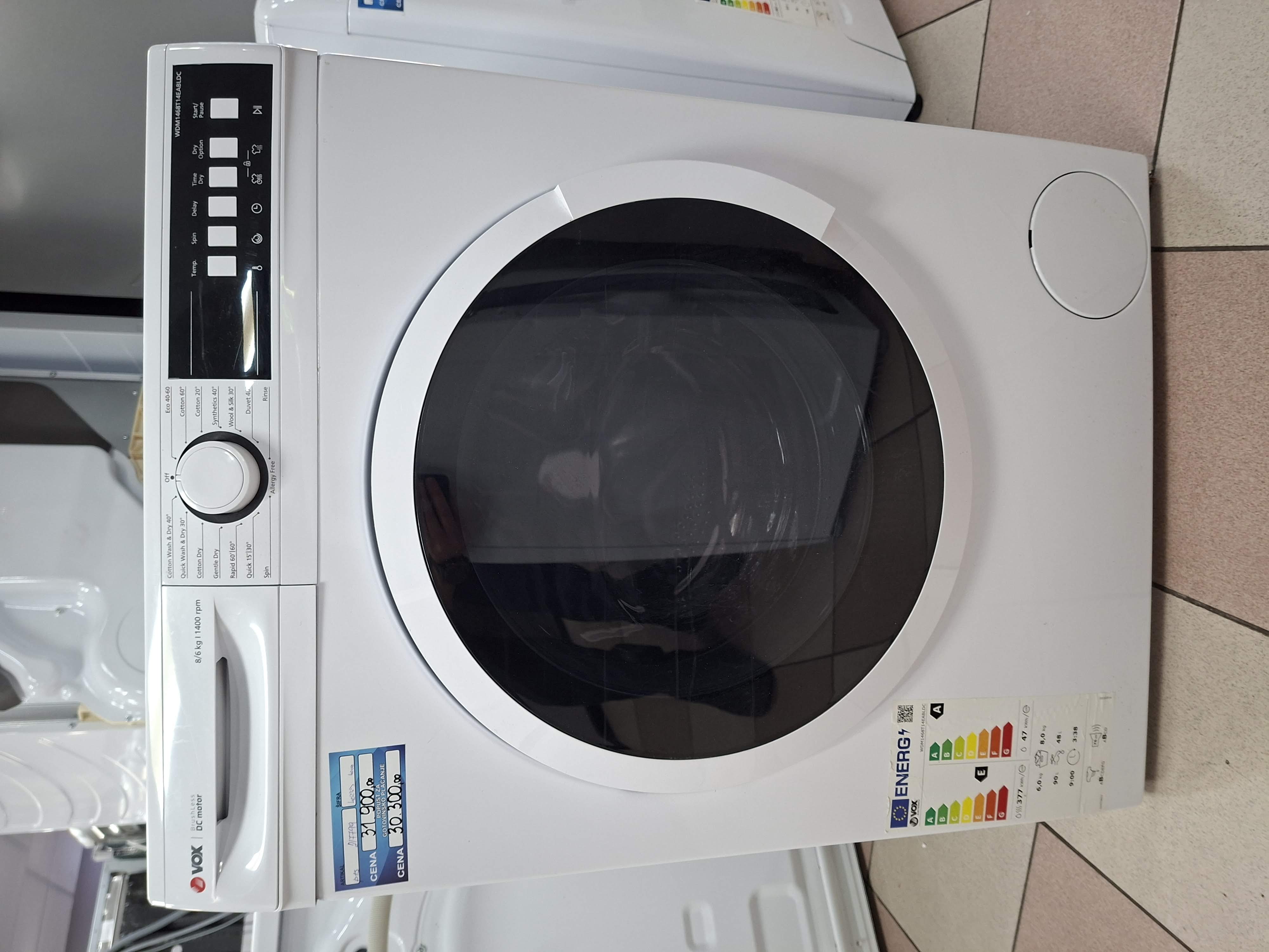 Mašina za pranje i sušenje veša Vox WDM1468T14EABLDC 
